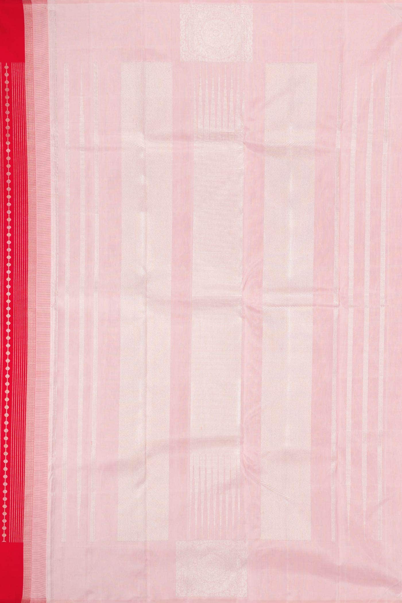 Red Dual Tone Kanjivaram Silk Saree - Image 5