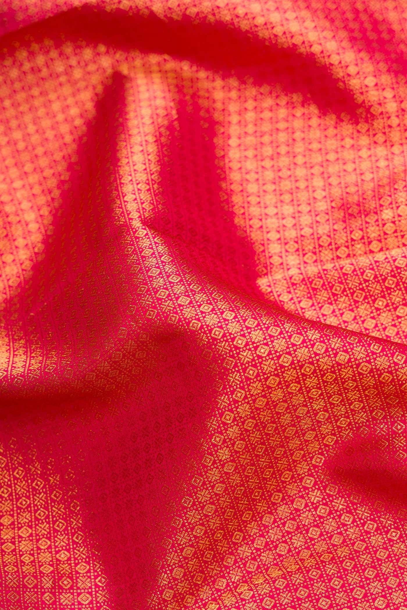 Red Kanjivaram Silk Saree - Image 2