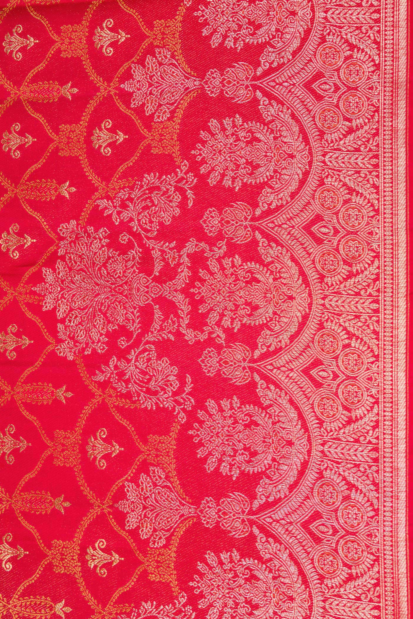 Red Kanjivaram Silk Saree - Image 3