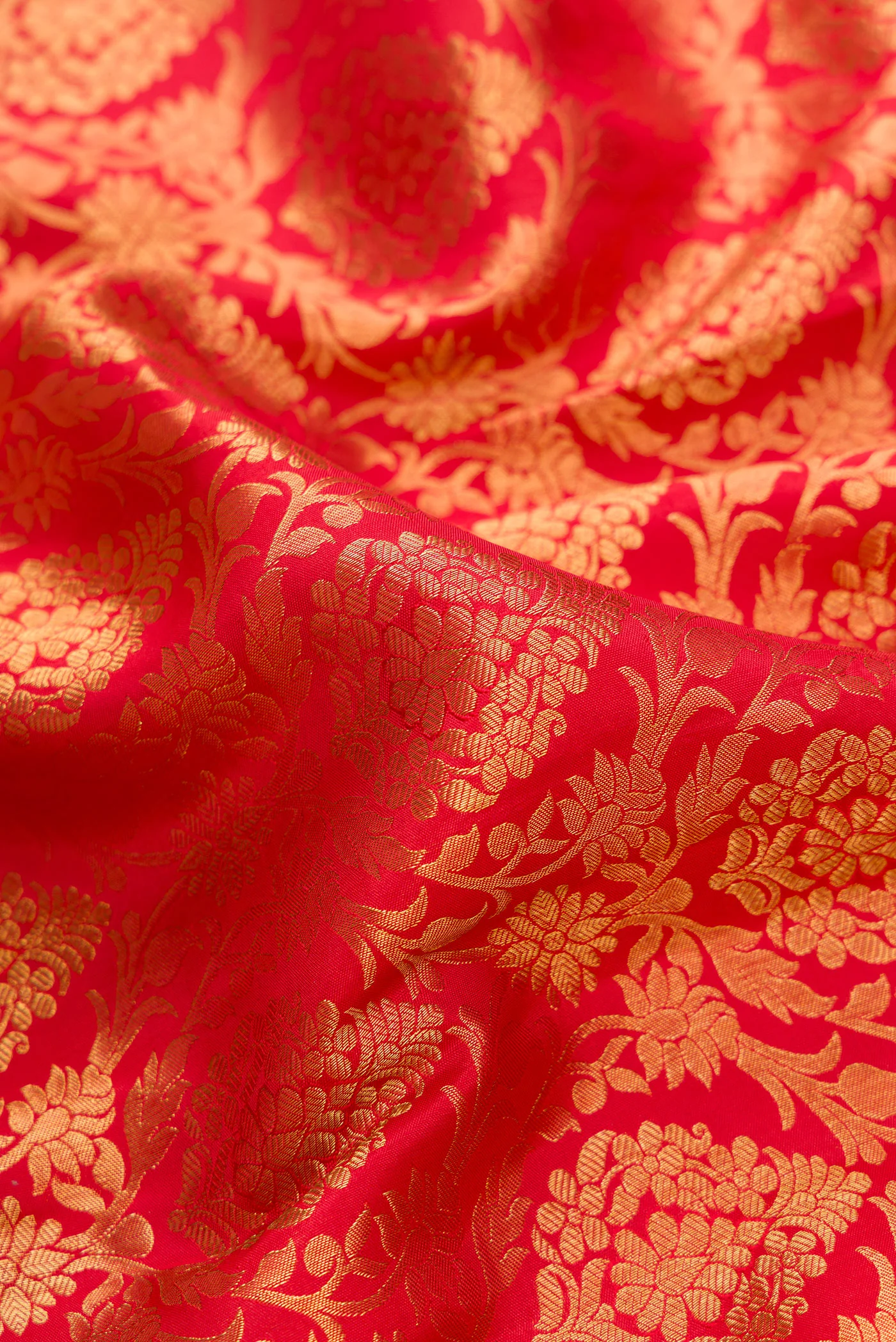 Red Kanjivaram Silk Saree - Image 2