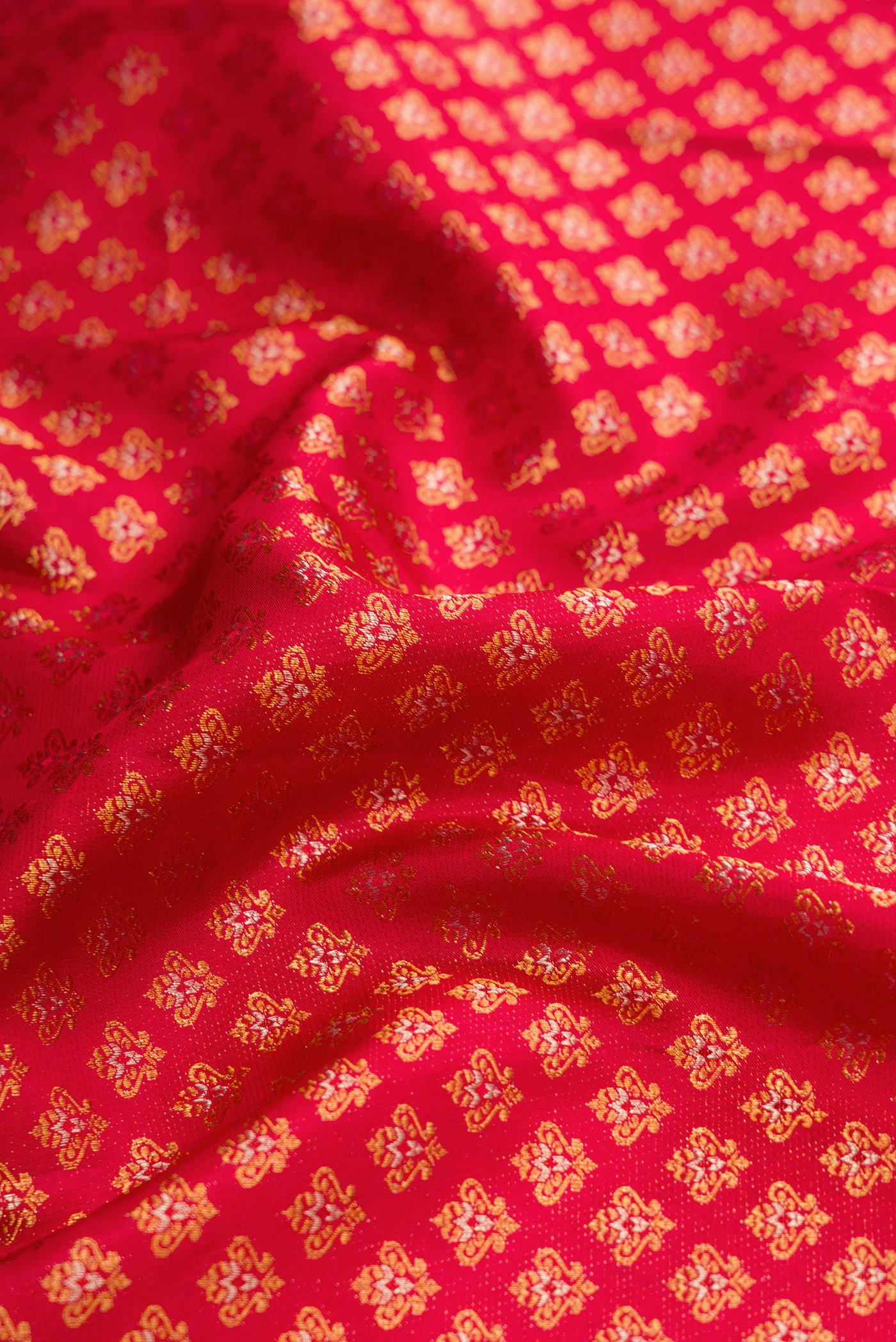 Red Kanjivaram Silk Saree - Image 2