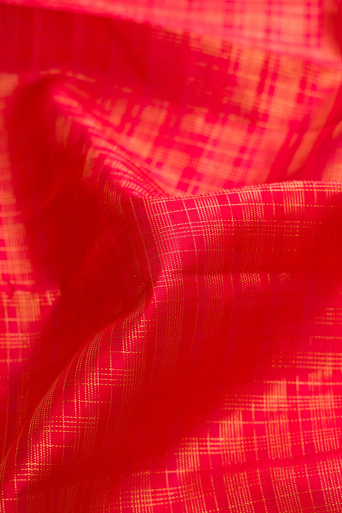 Red Kanjivaram Silk Saree - Image 2