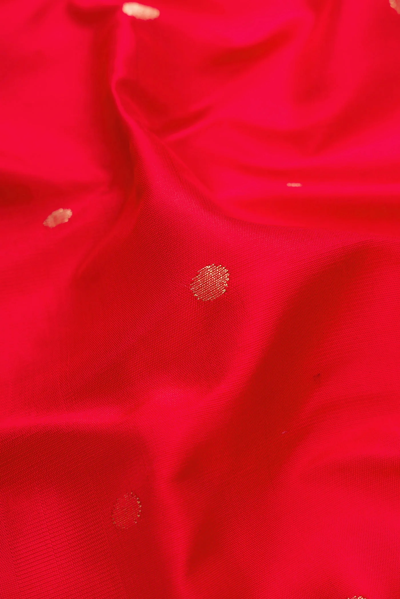 Pure Silk Pure Zari Red Paithani Saree - Image 2
