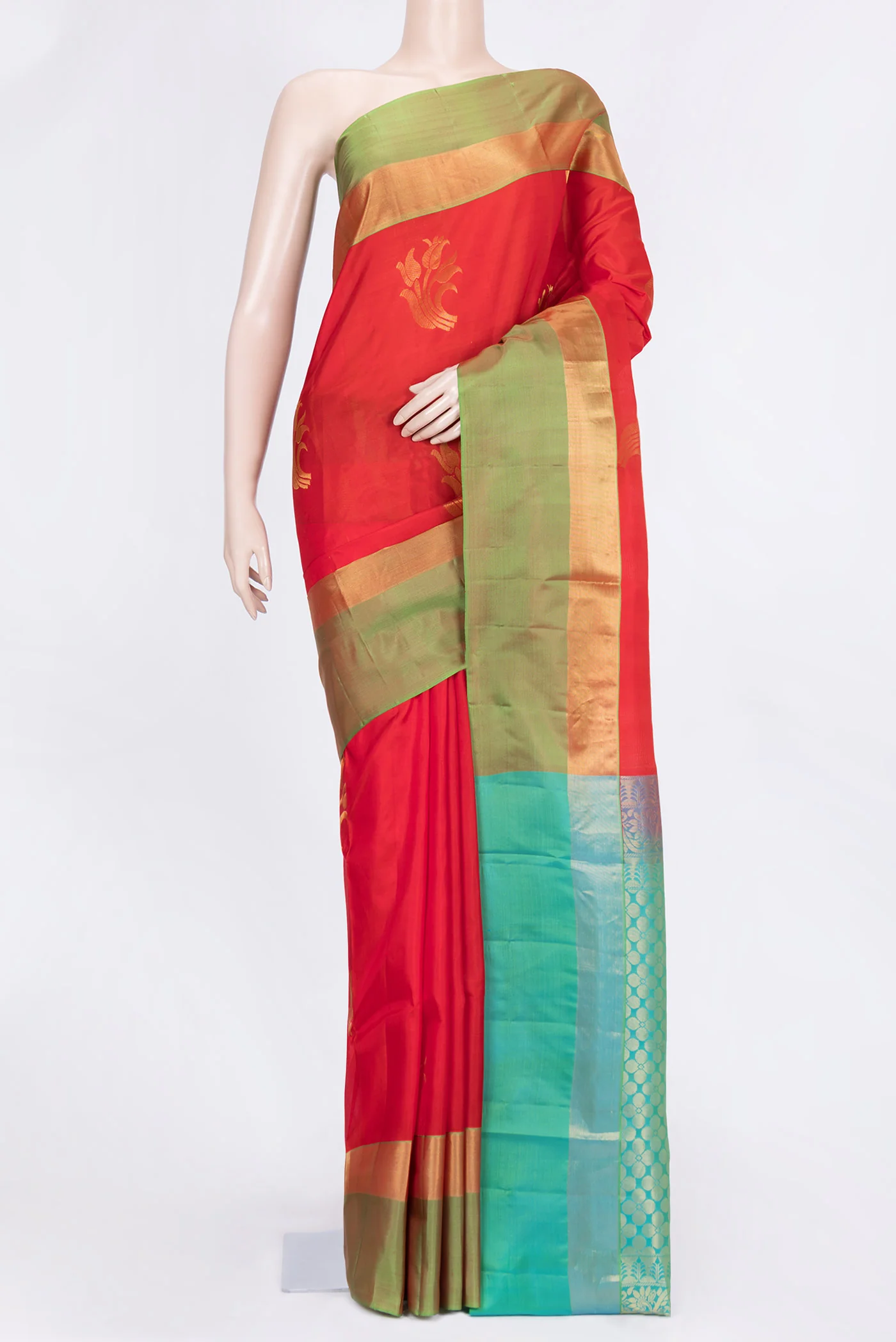 Red Soft Silk Saree