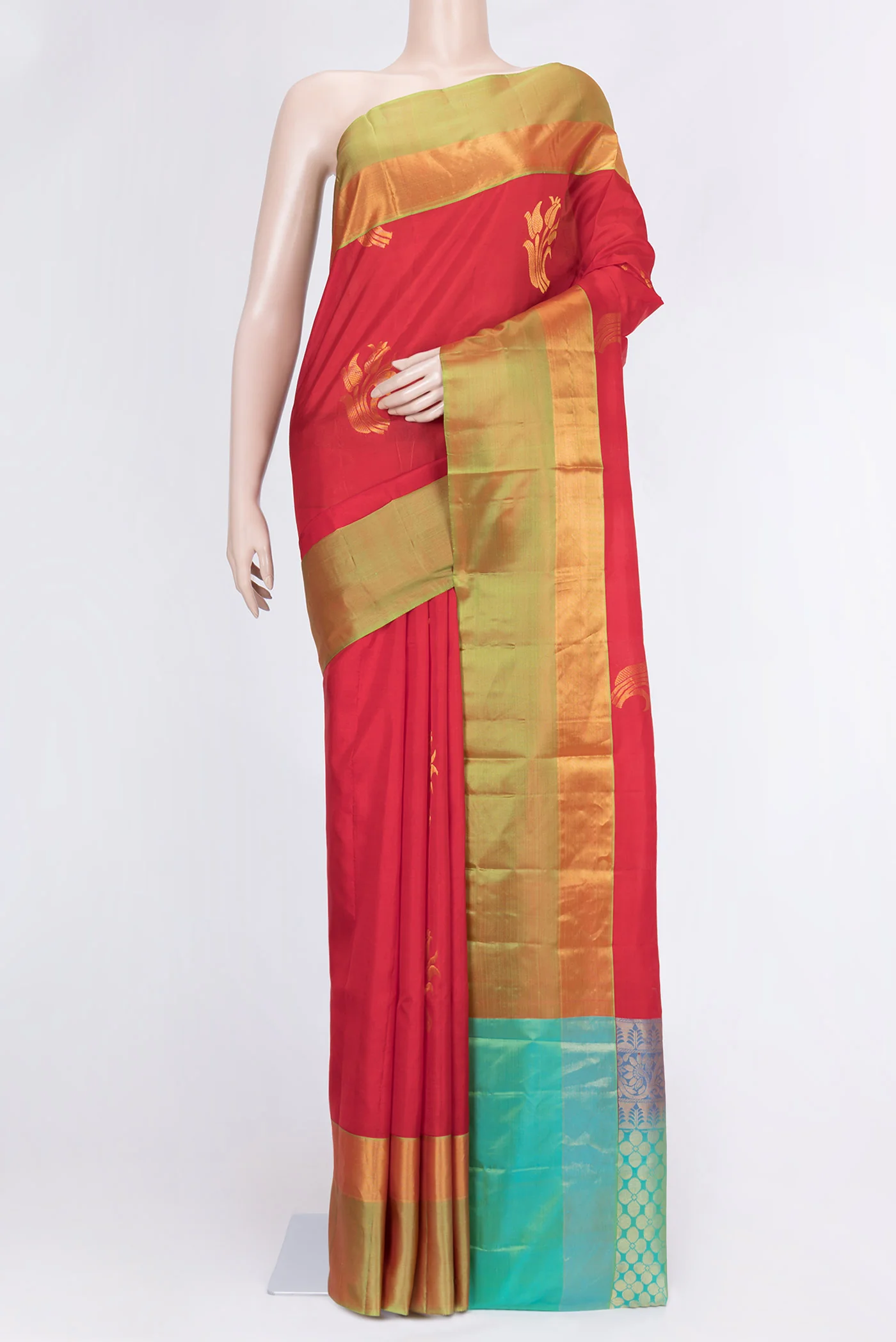 Red Soft Silk Saree