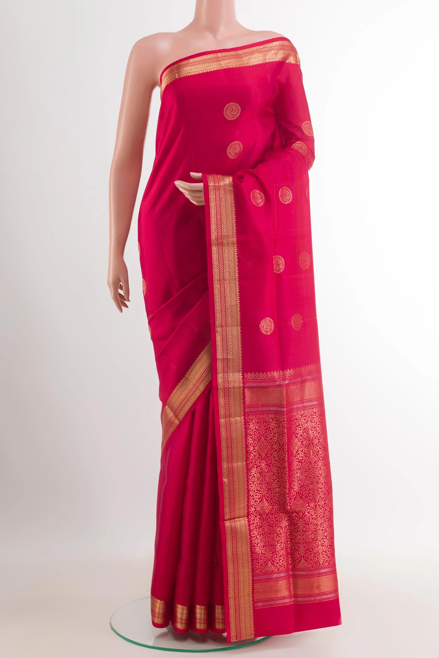 Red Soft Silk Saree
