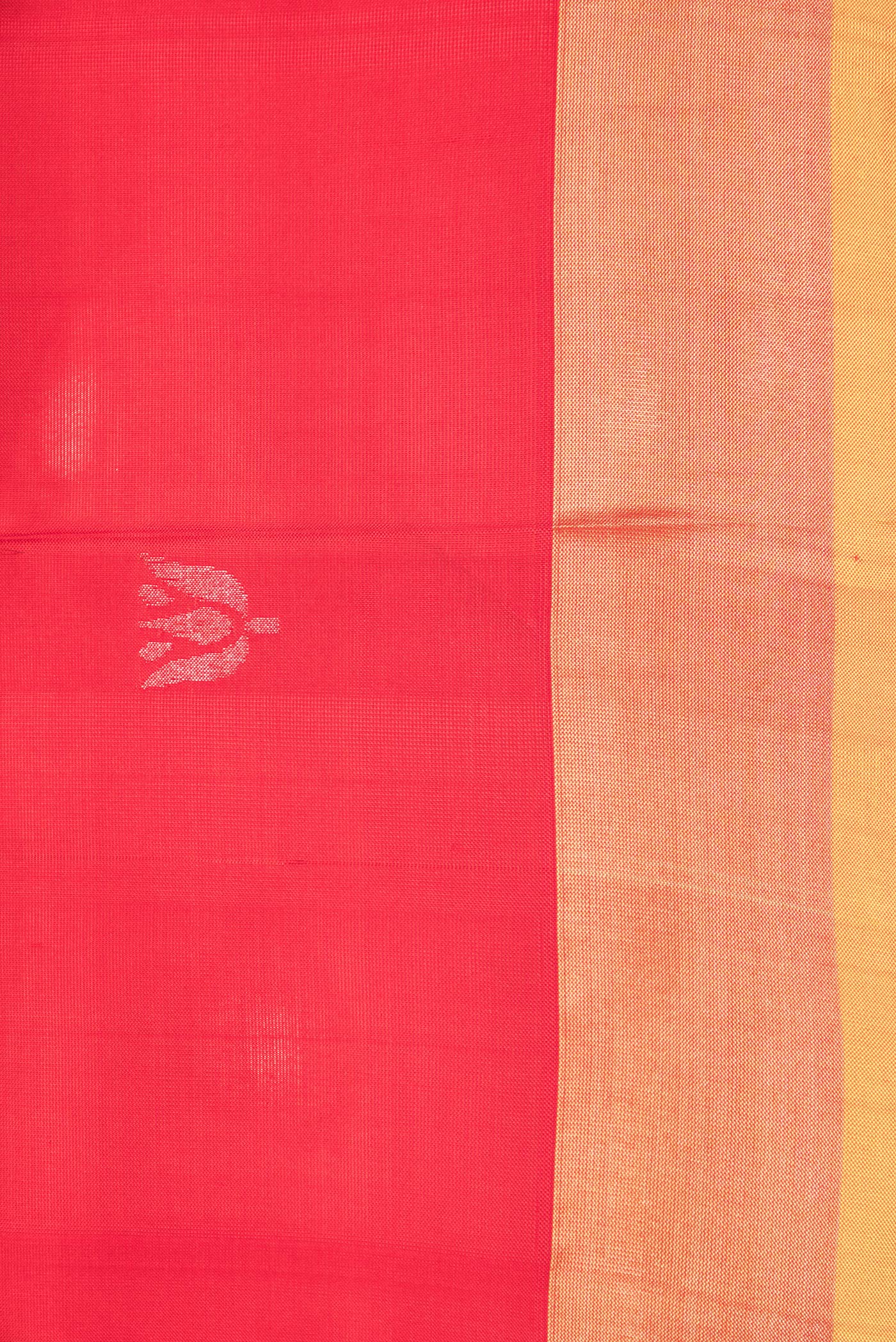 Red Uppada Silk Saree - Image 3