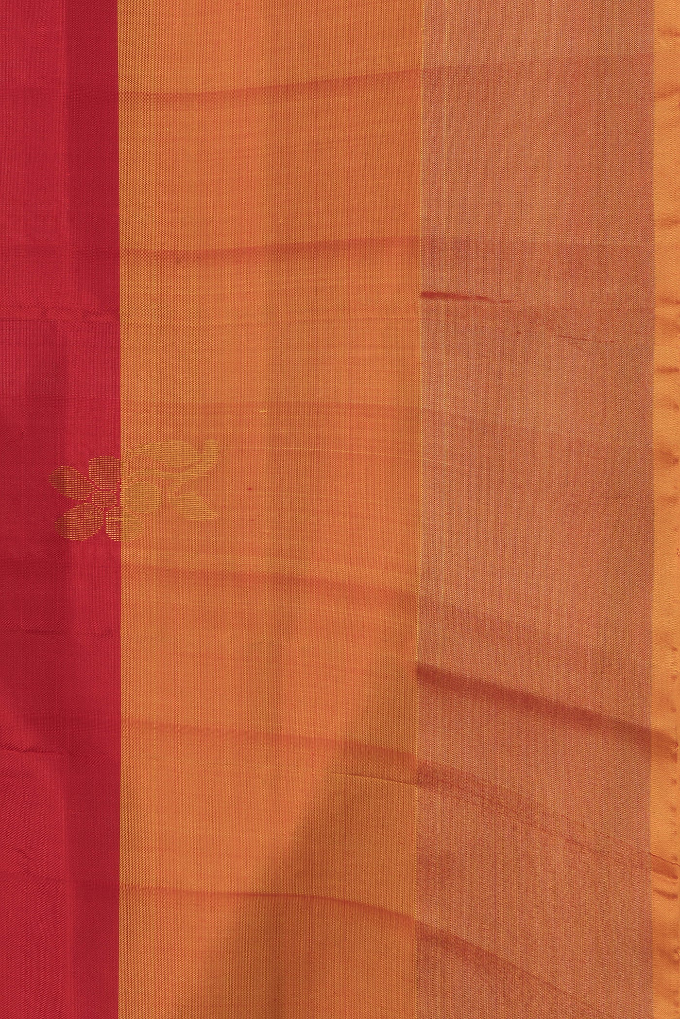 Red Uppada Silk Saree - Image 3
