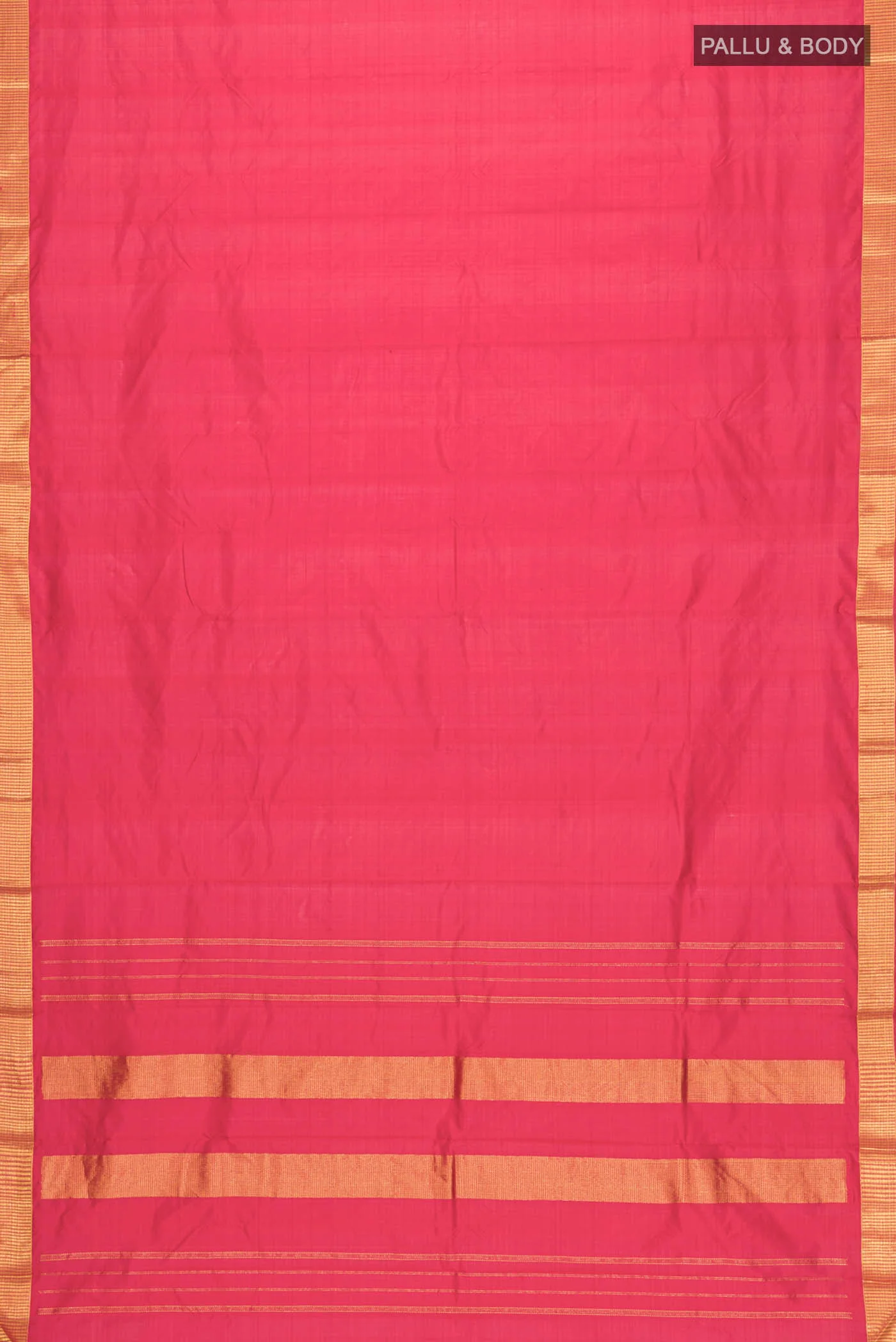 Red Kanjivaram Silk Saree - Image 6