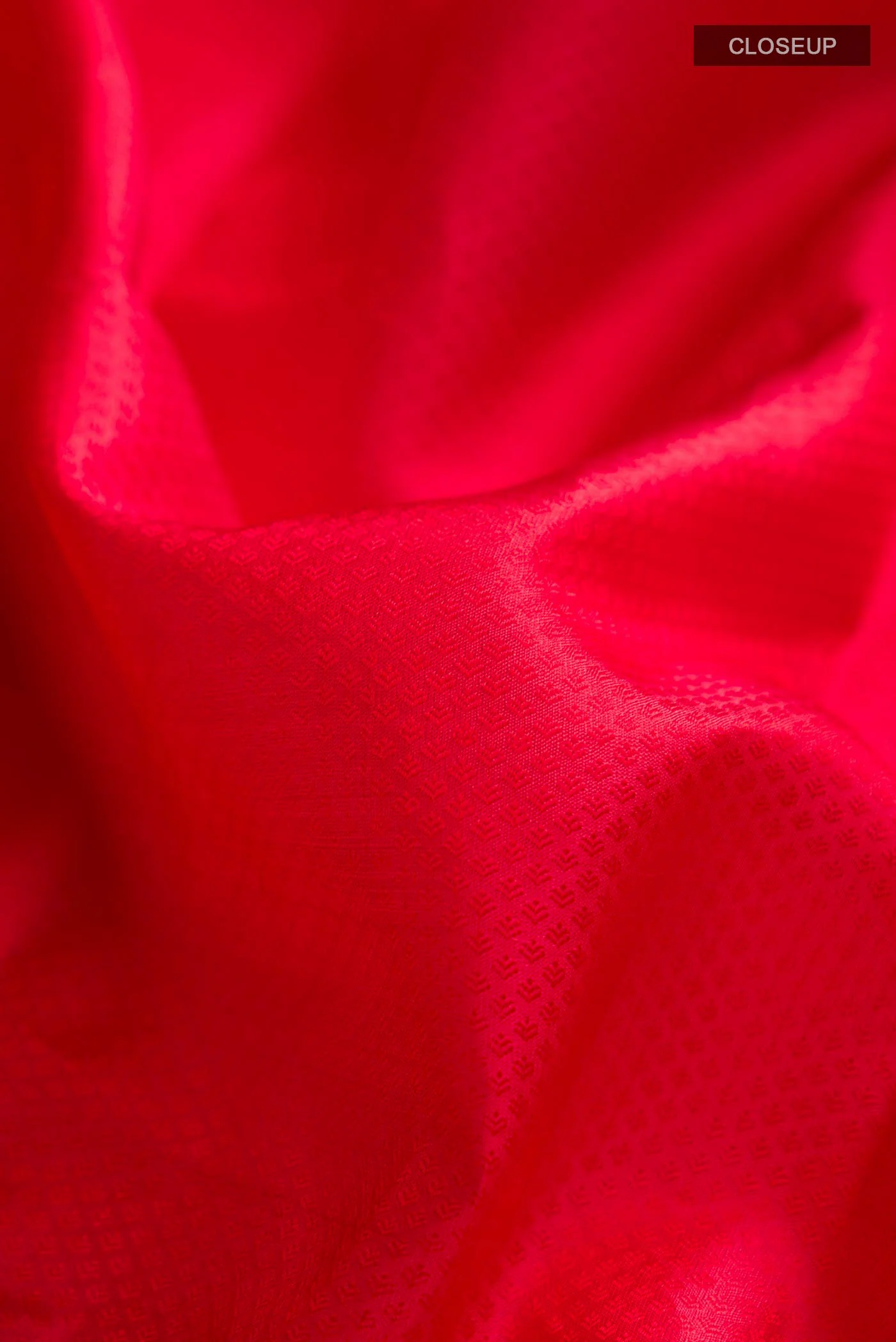 Red Kanchipuram Silk Saree - Image 2