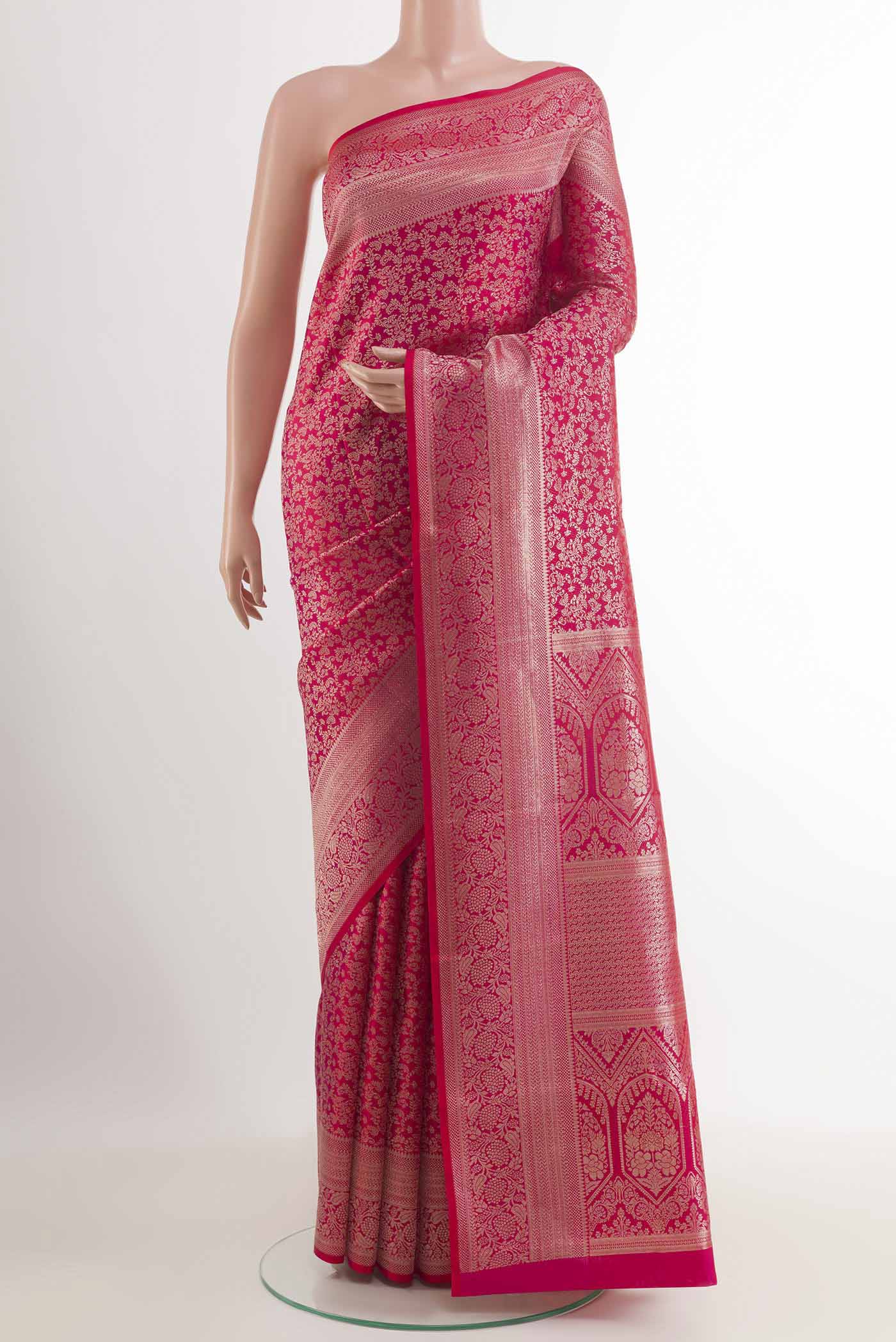 Red Kanchipuram Silk Saree