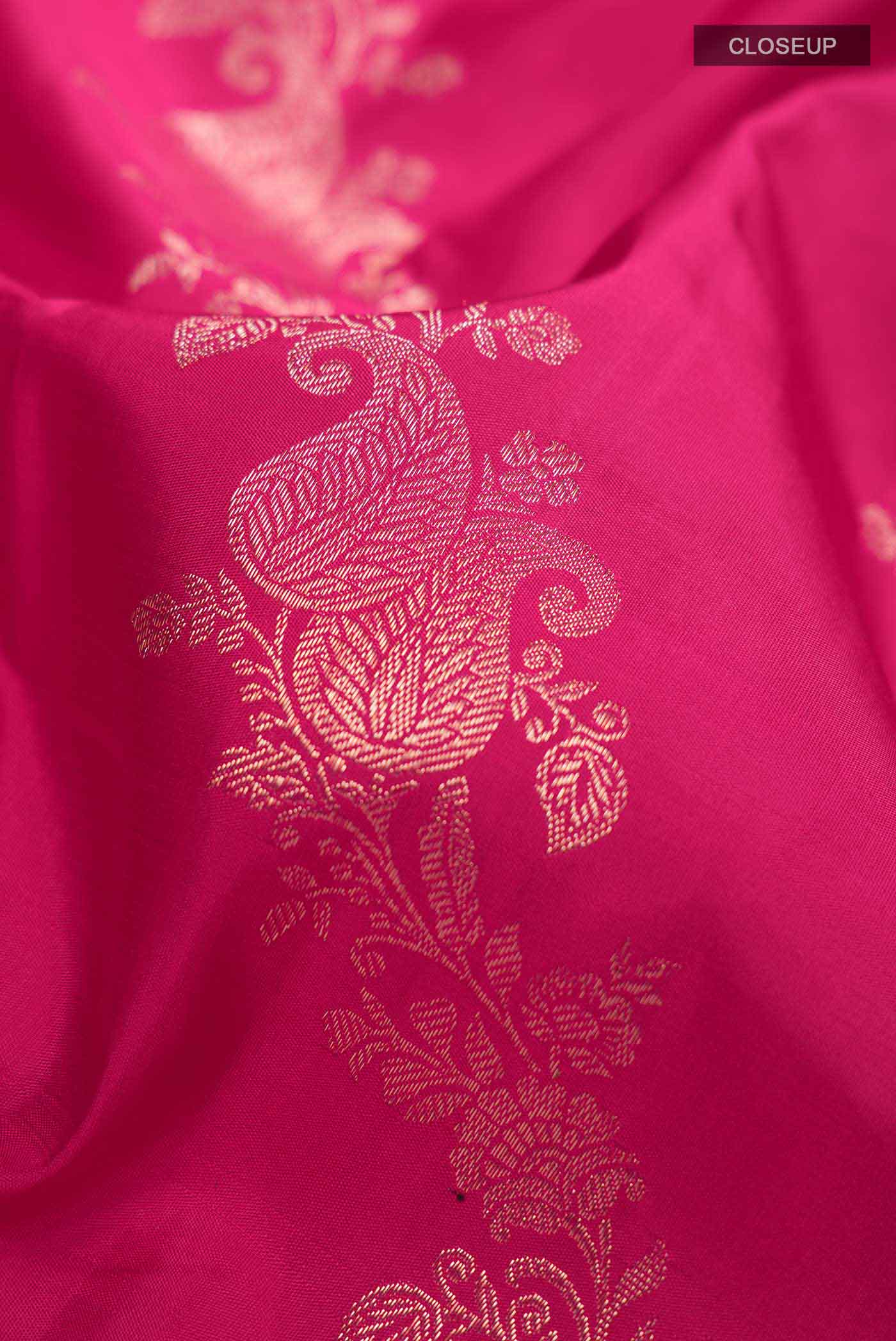 Red Kanjivaram Silk Saree - Image 2