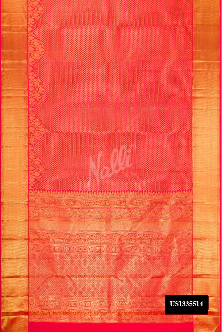 Red Kanchipuram Silk Saree