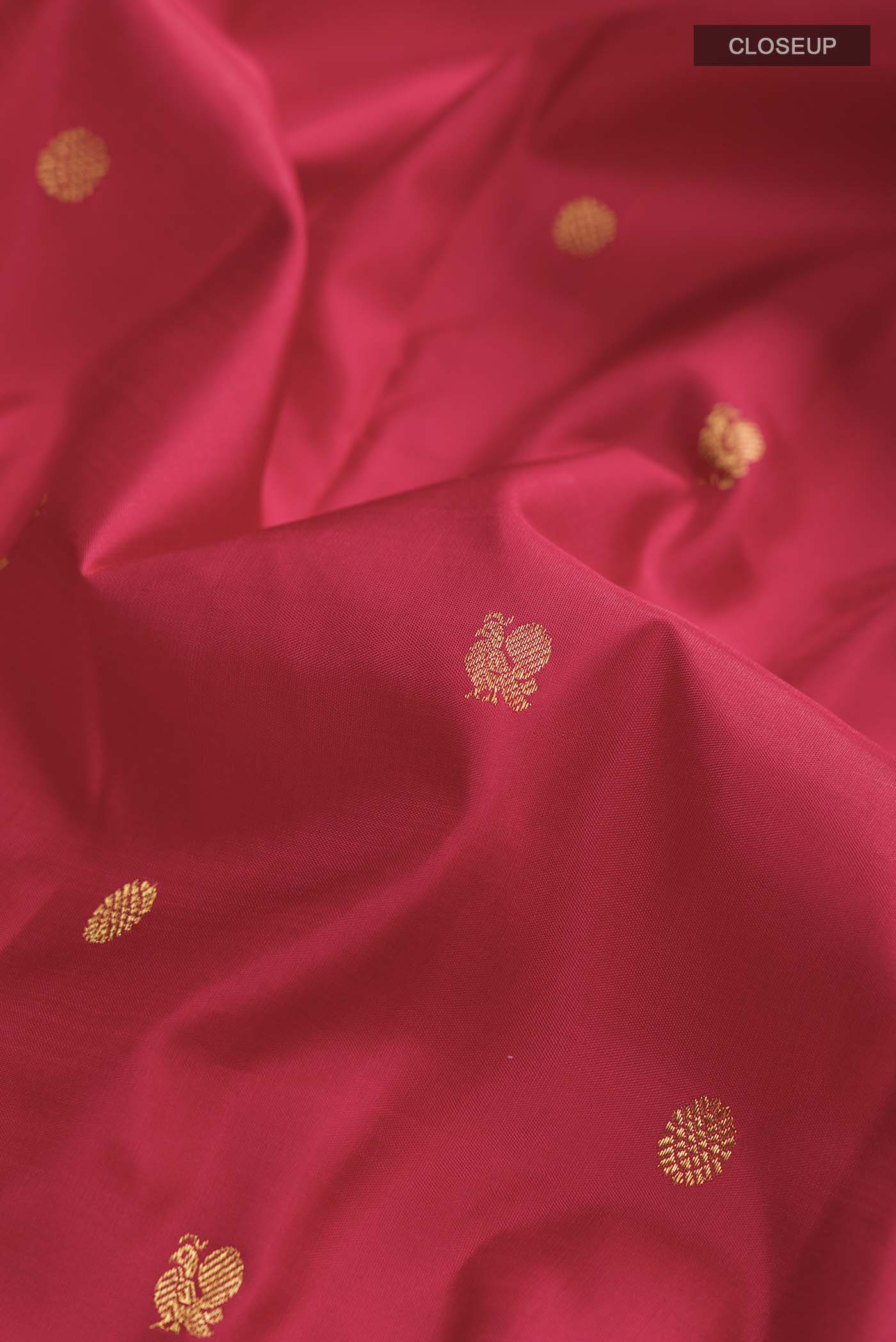 Red Kanjivaram Silk Saree - Image 2
