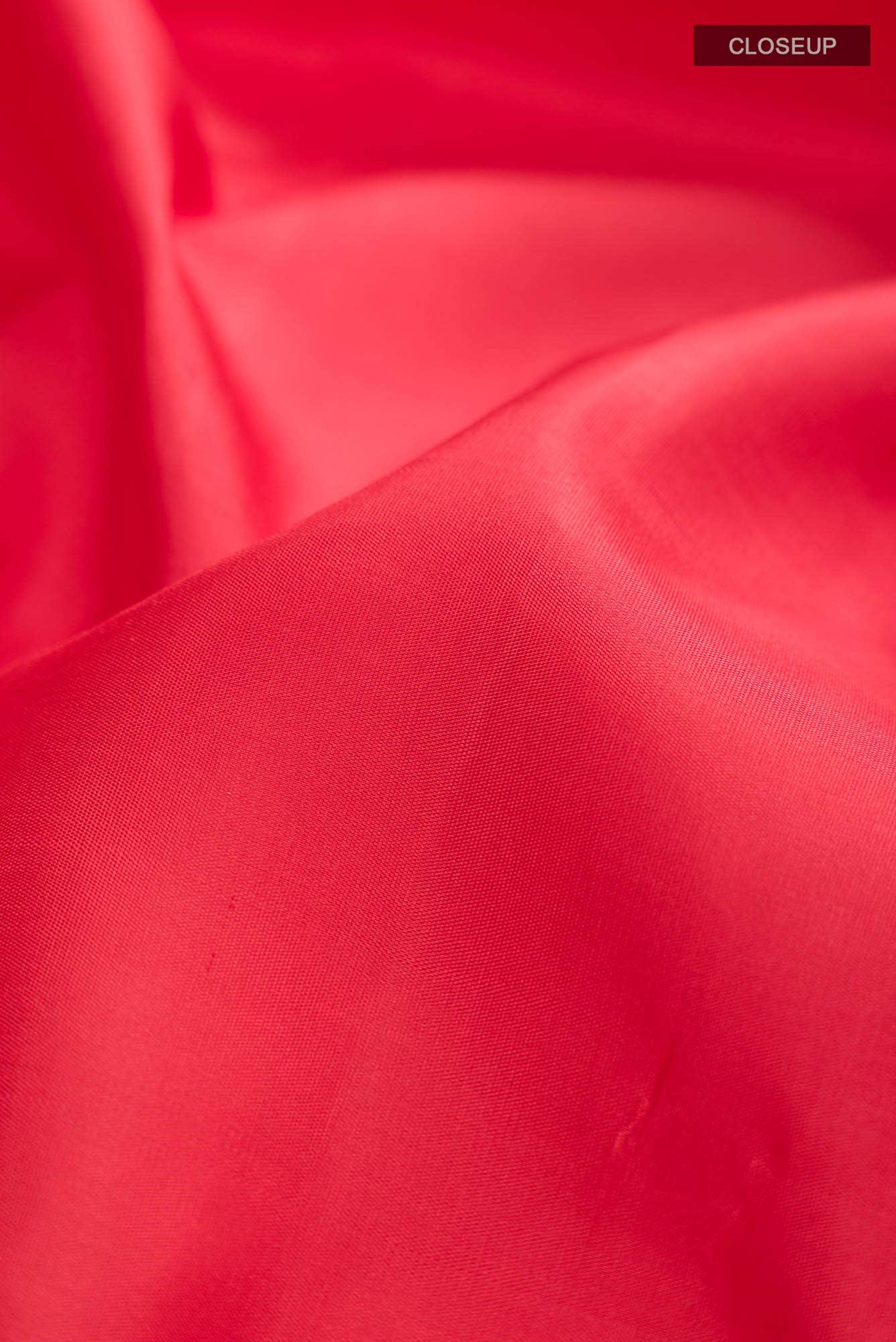 Red Kanchipuram Silk Saree - Image 3