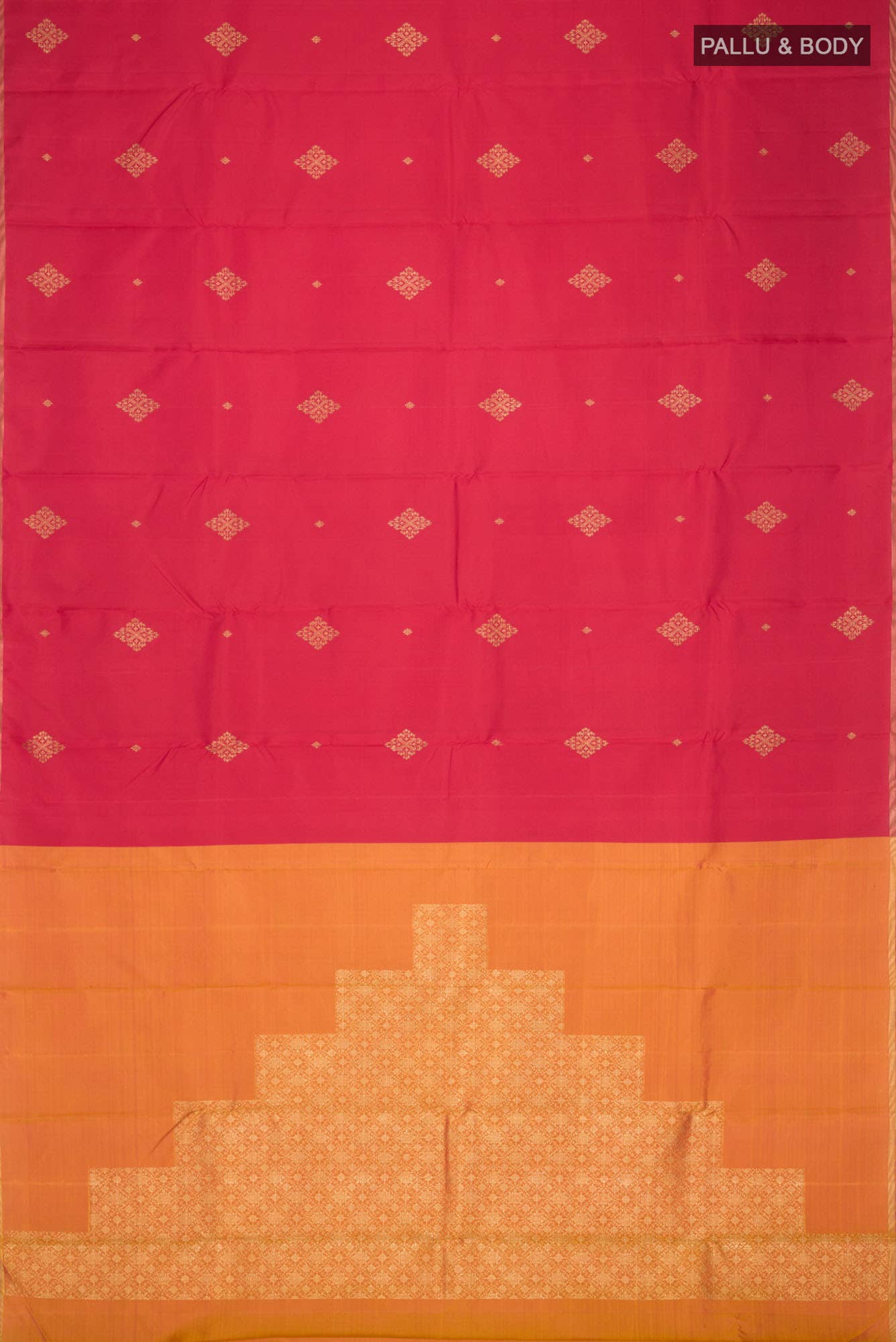Red Kanjivaram Silk Saree - Image 4