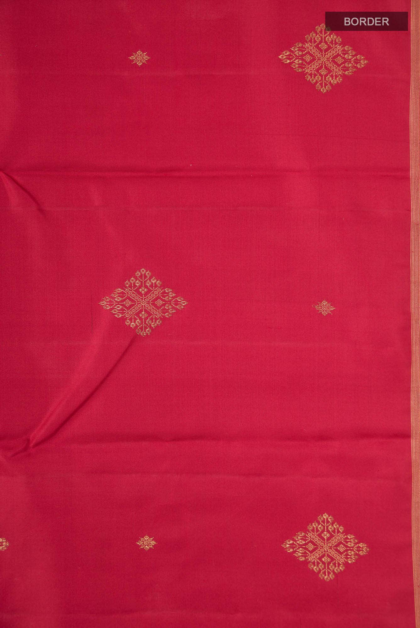 Red Kanjivaram Silk Saree - Image 5
