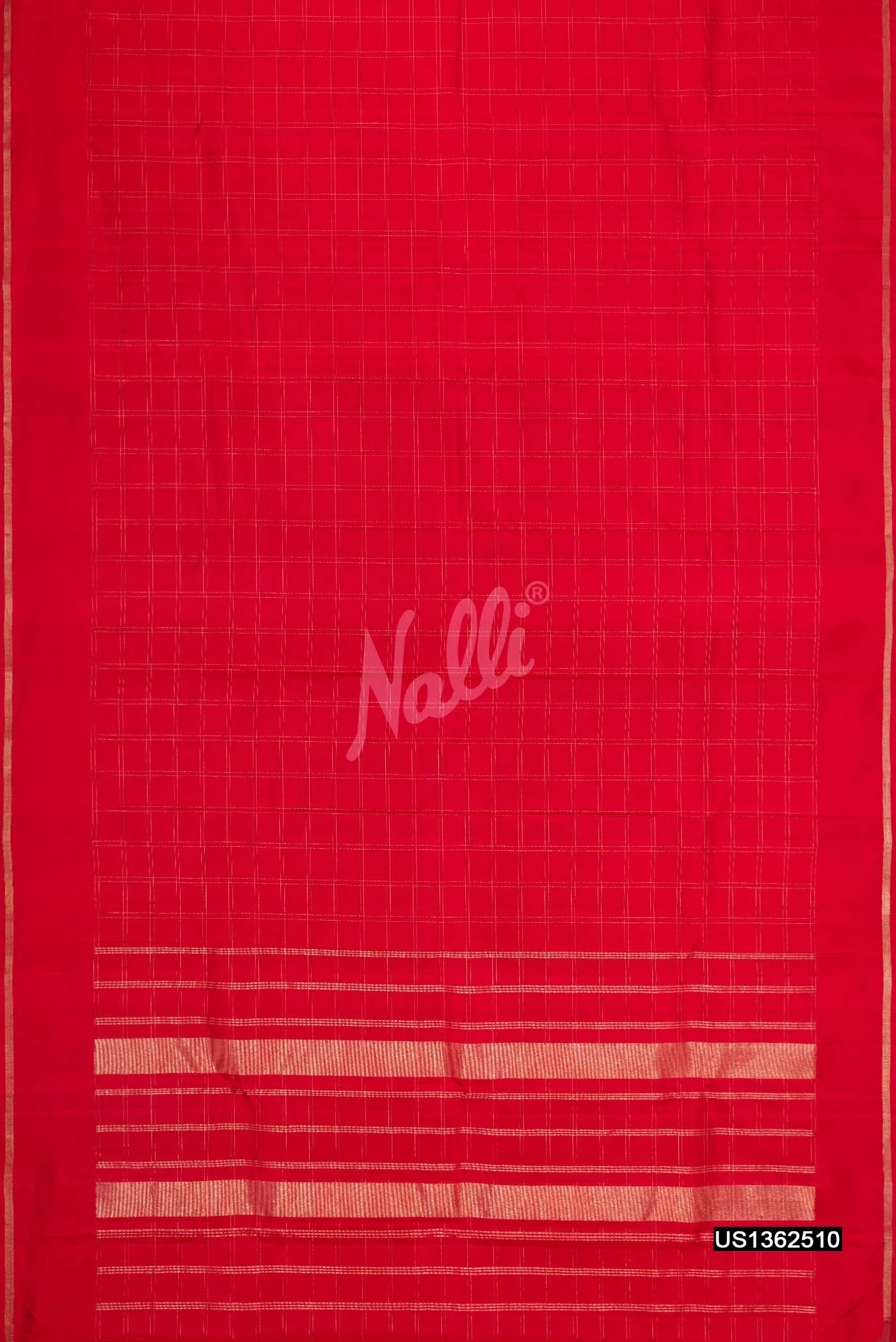 Red Kanchipuram Silk Saree
