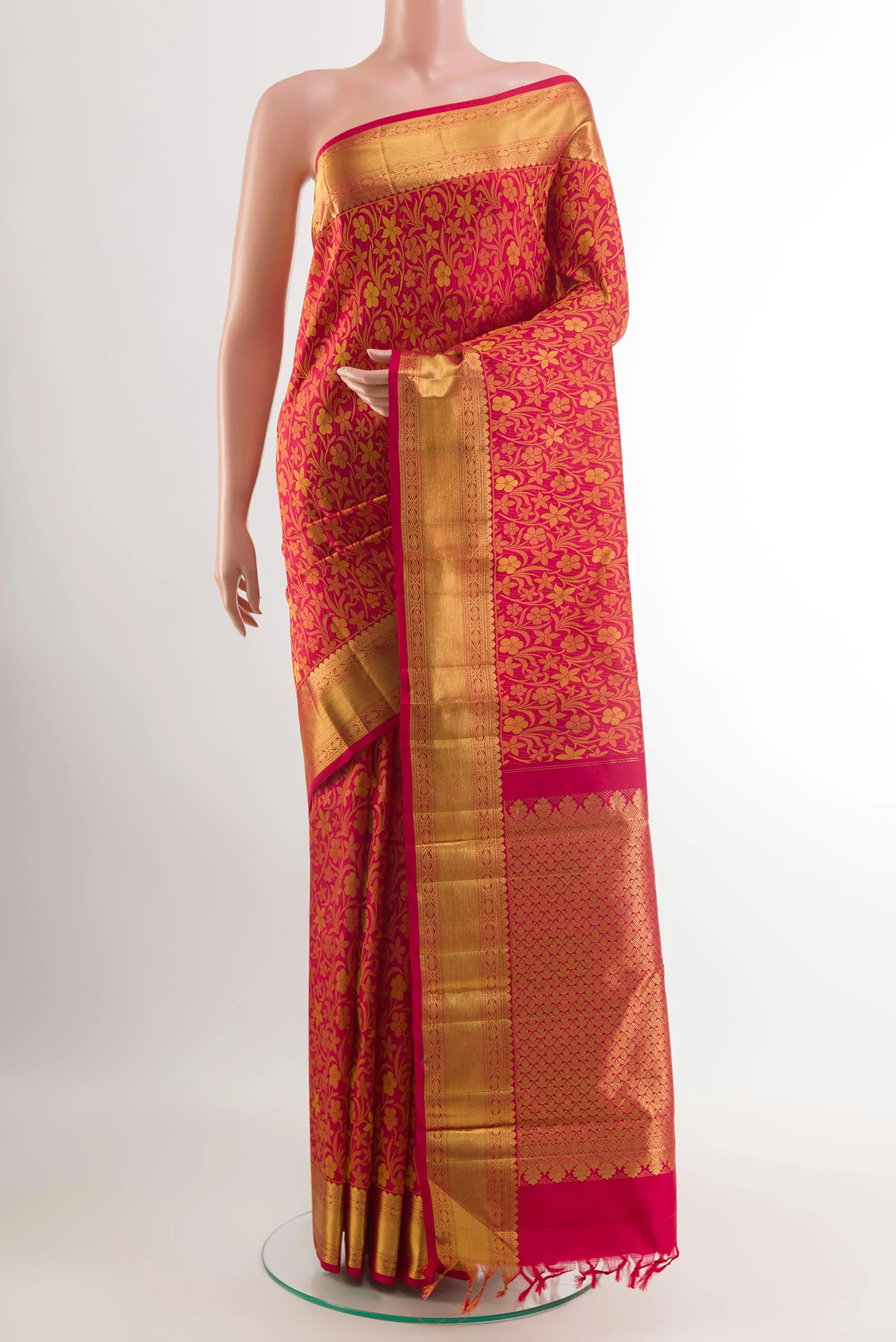 Red Kanjivaram Silk Saree