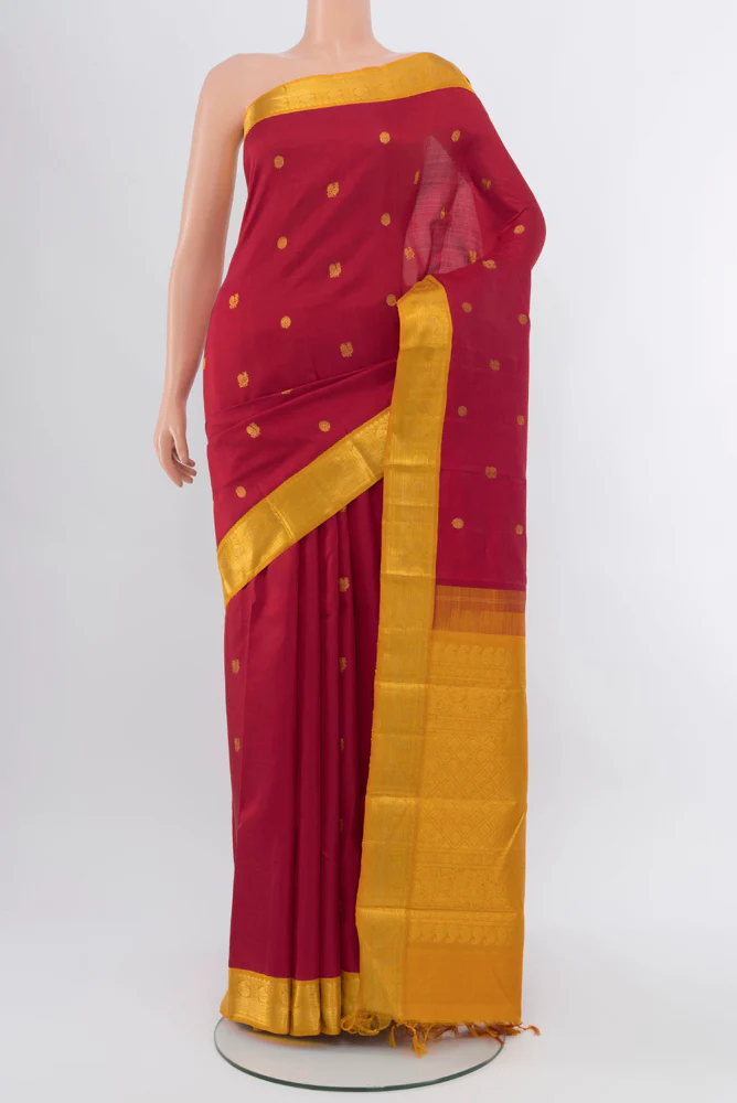 Red Kanjivaram Silk Saree