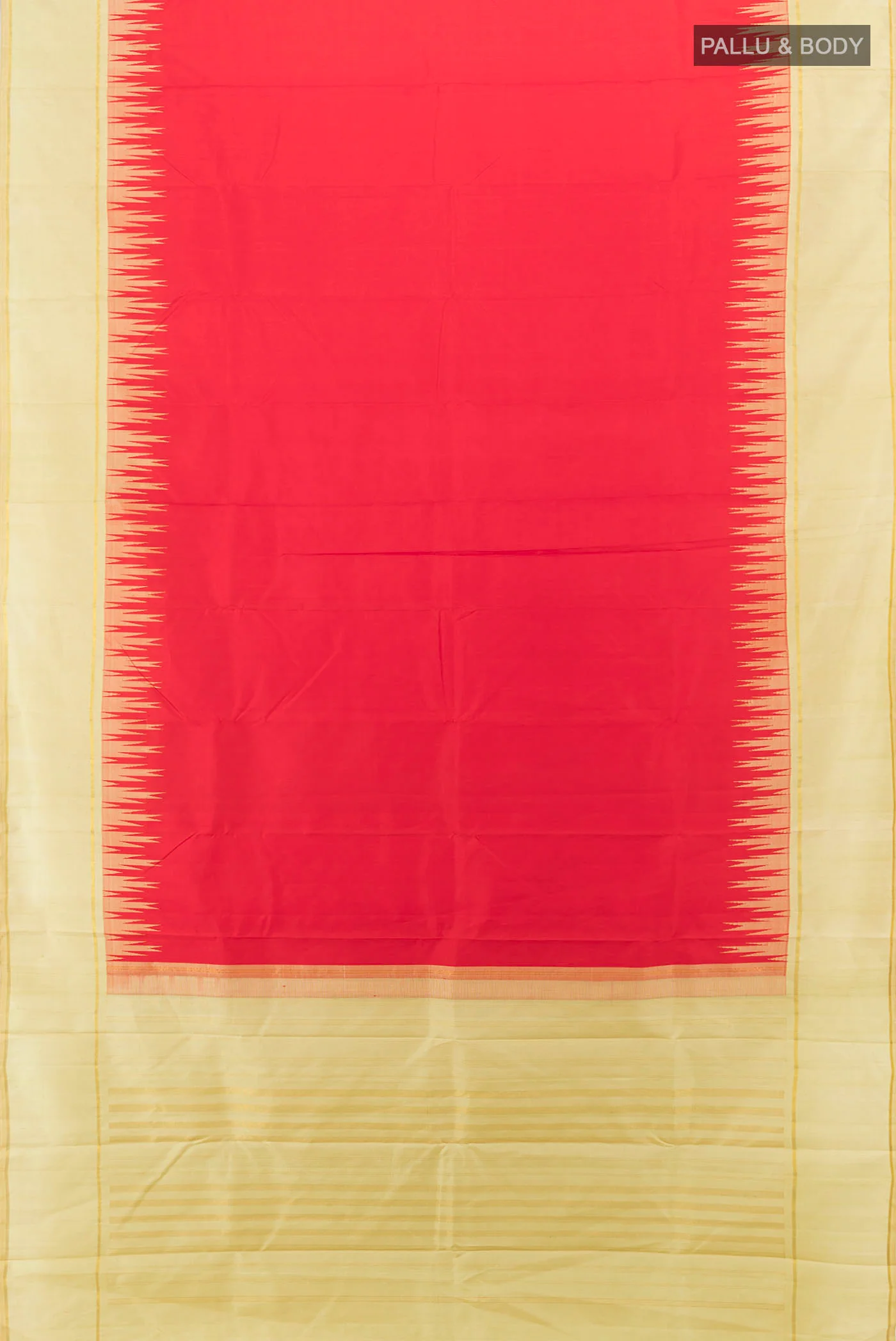 Red Kanjivaram Silk Saree - Image 5