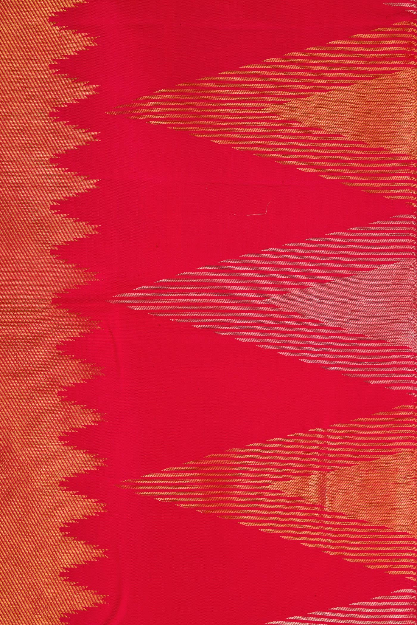 Red Kanjivaram Silk Saree - Image 3