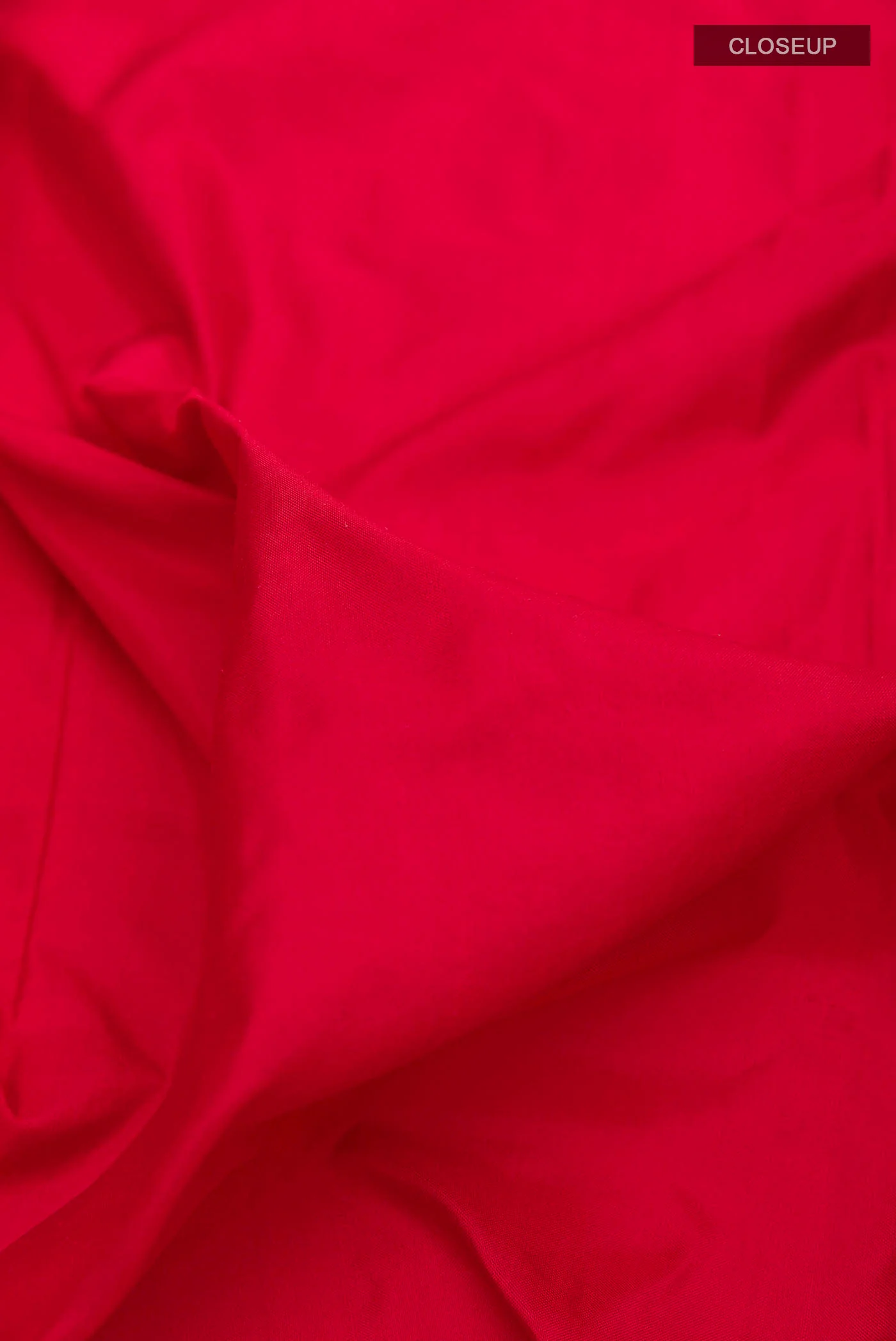 Red Pochampally Silk Saree - Image 2