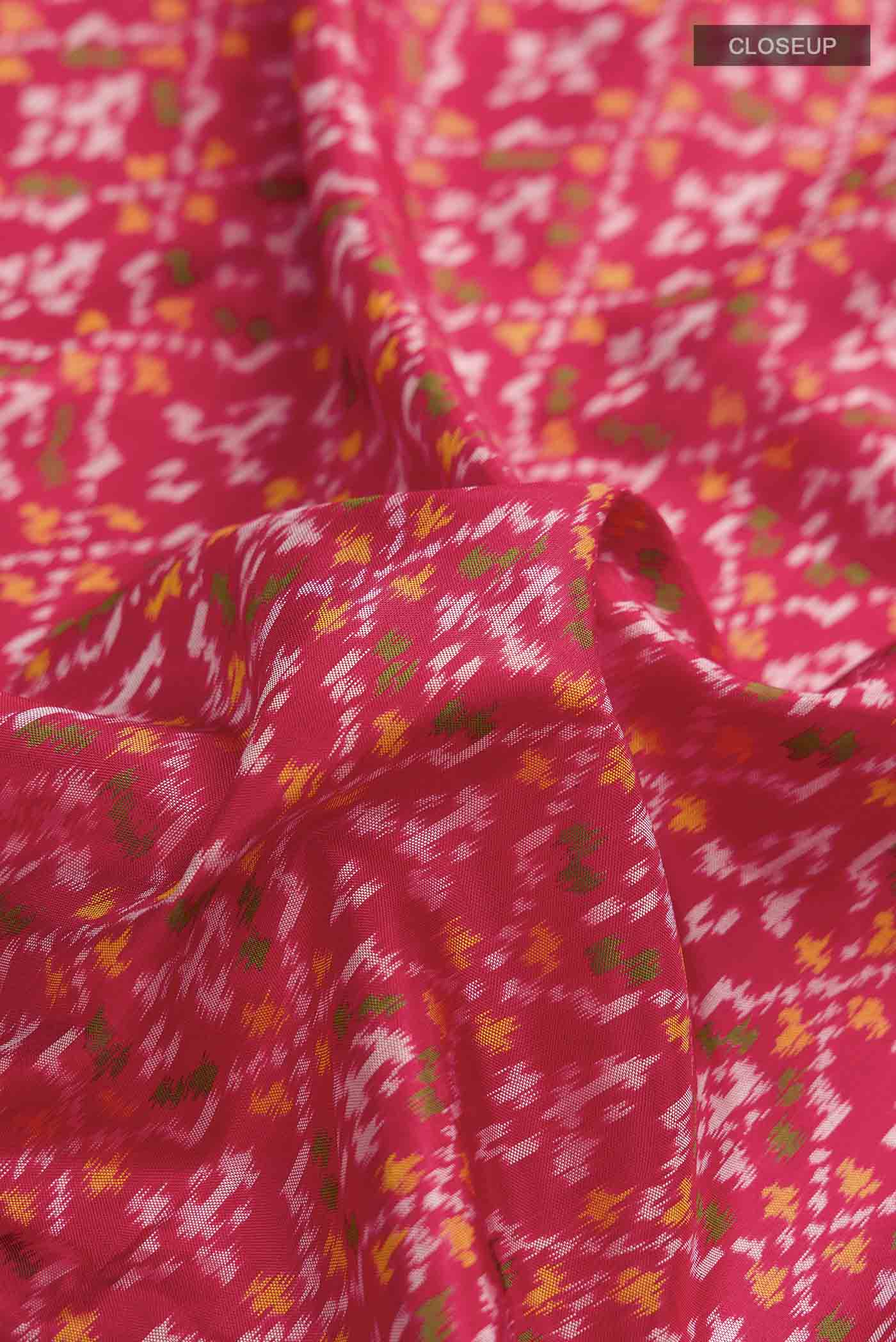 Red Rajkot Patola Silk Saree - Image 2