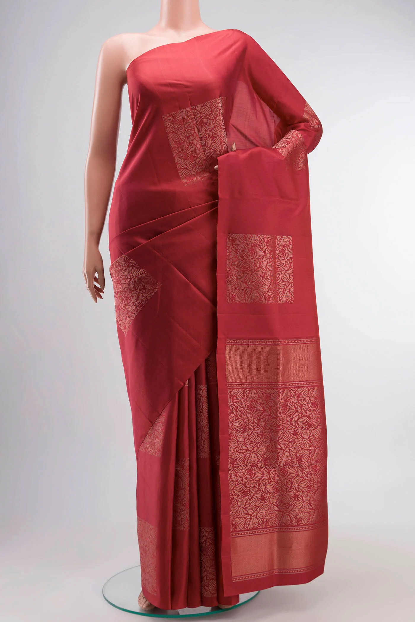 Red Soft Silk Saree
