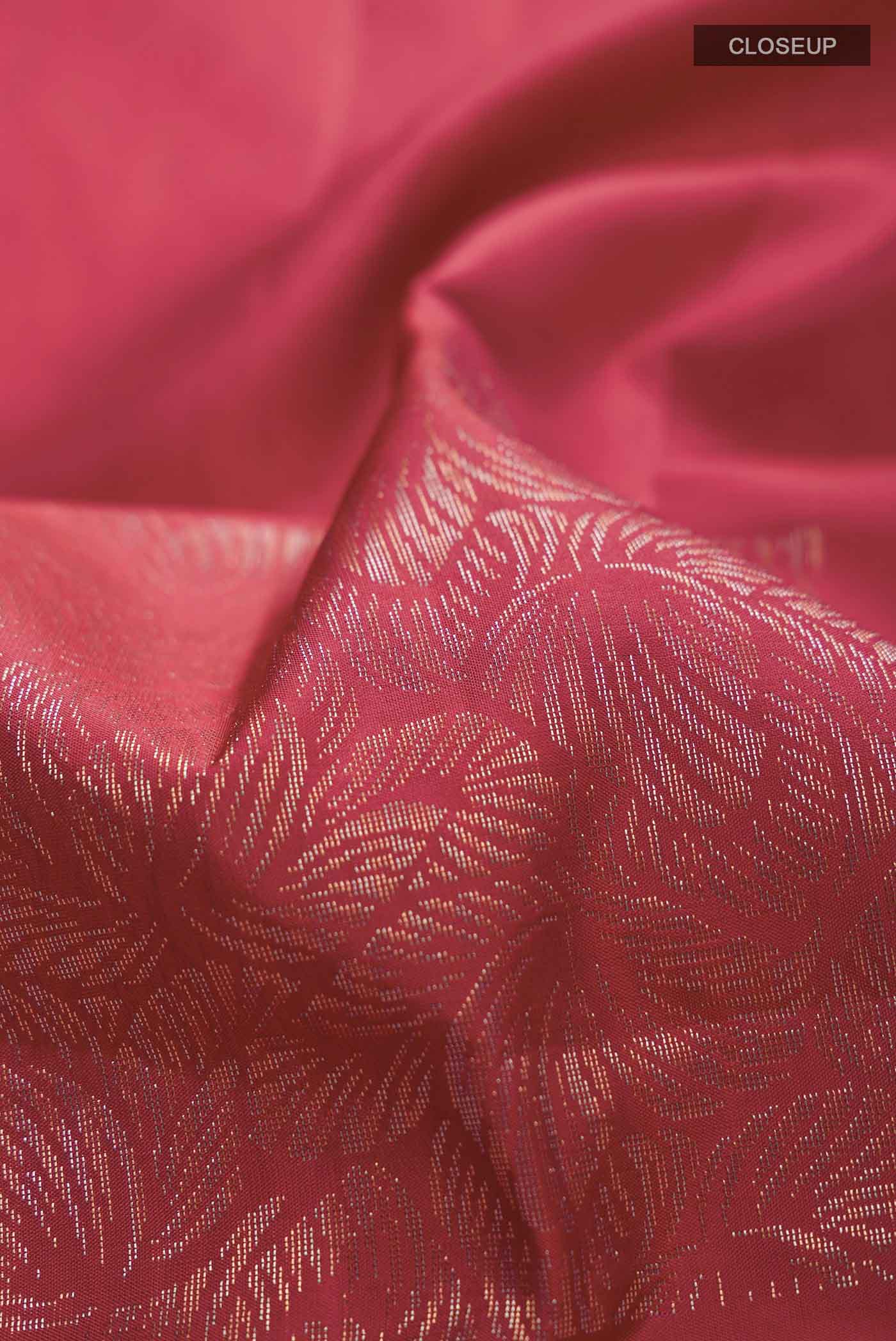 Red Soft Silk Saree - Image 2