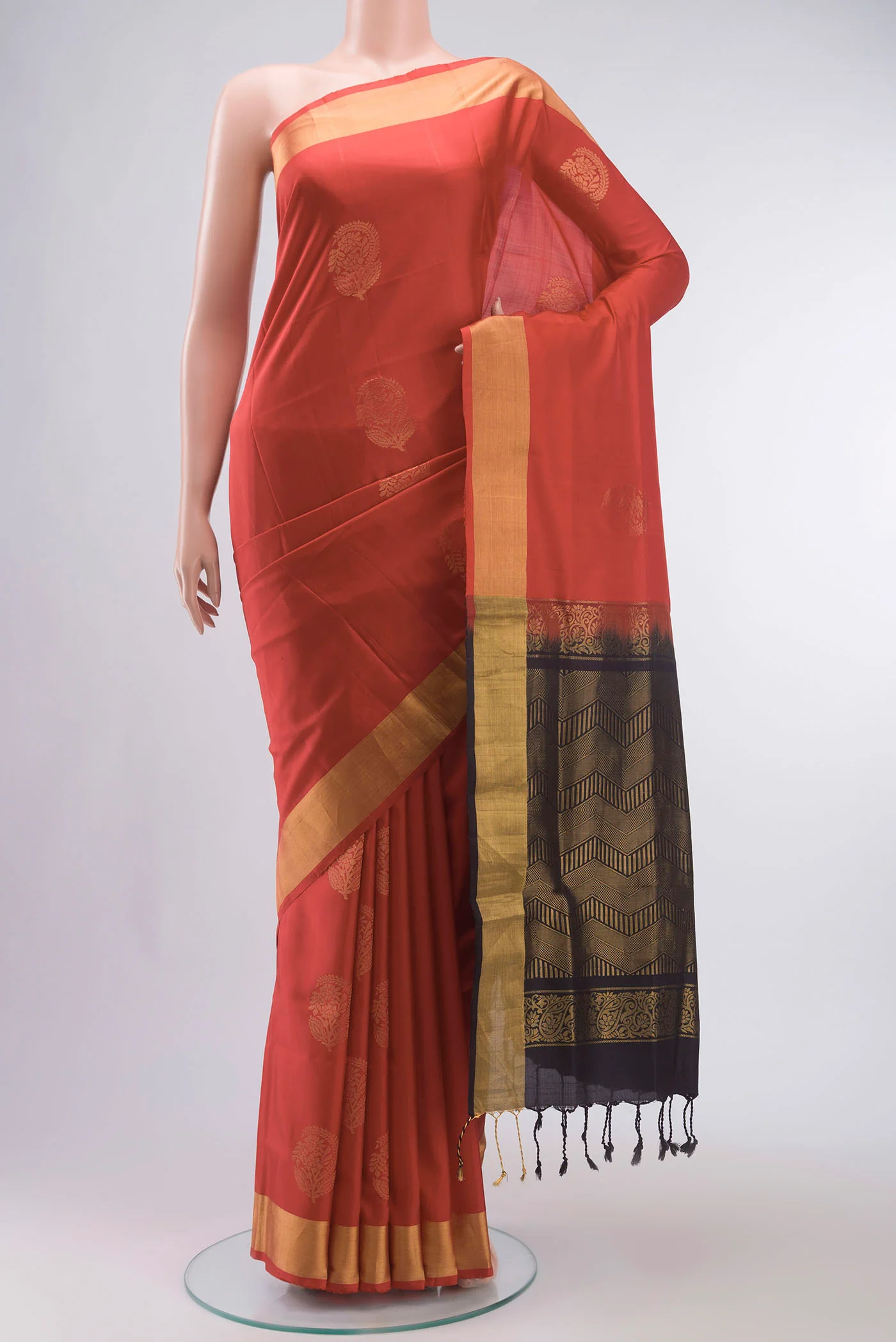 Red Soft Silk Saree