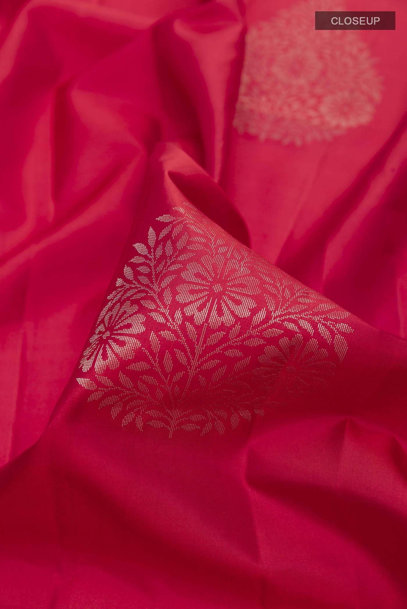 Red Soft Silk Saree - Image 2