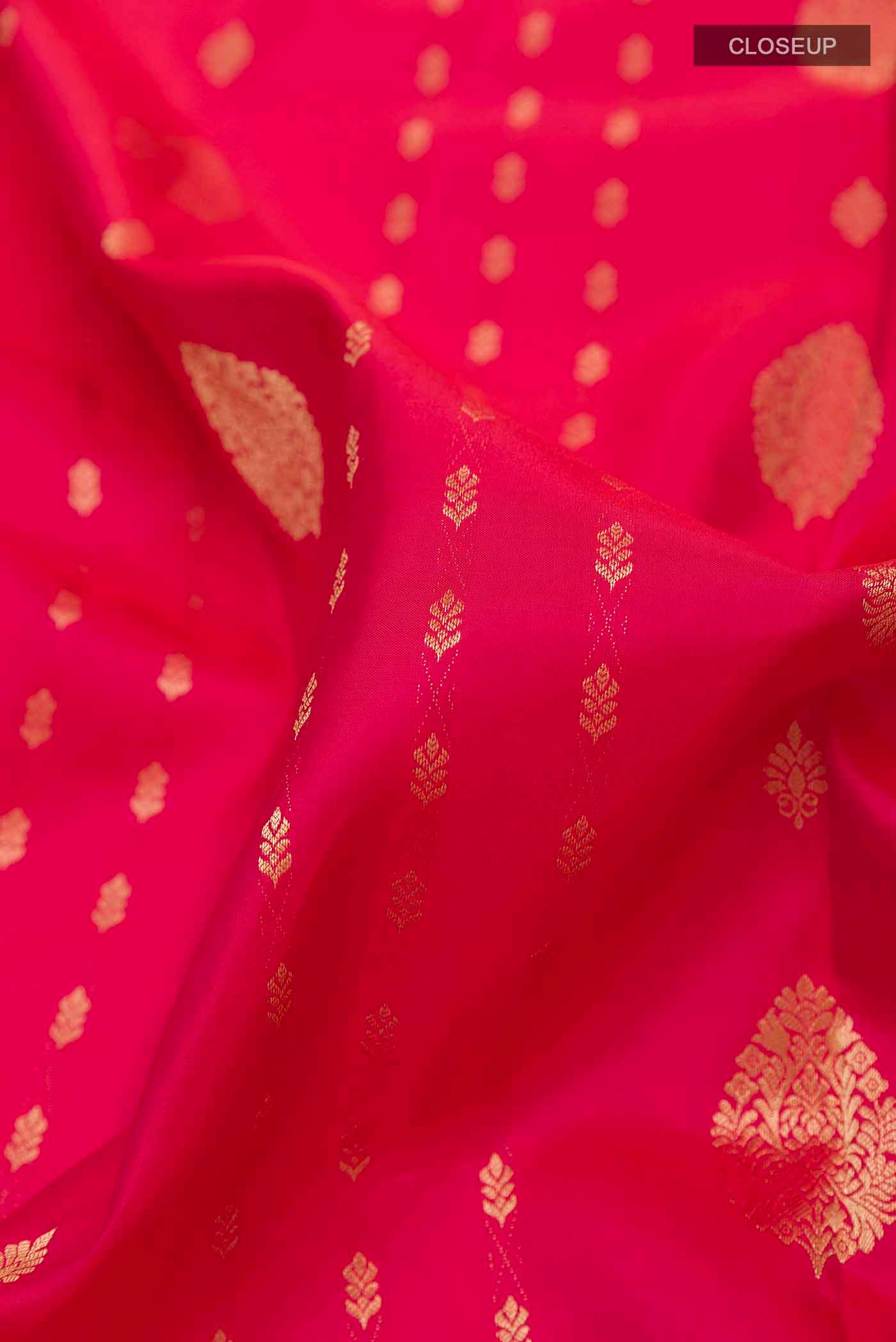 Red Soft Silk Saree - Image 2