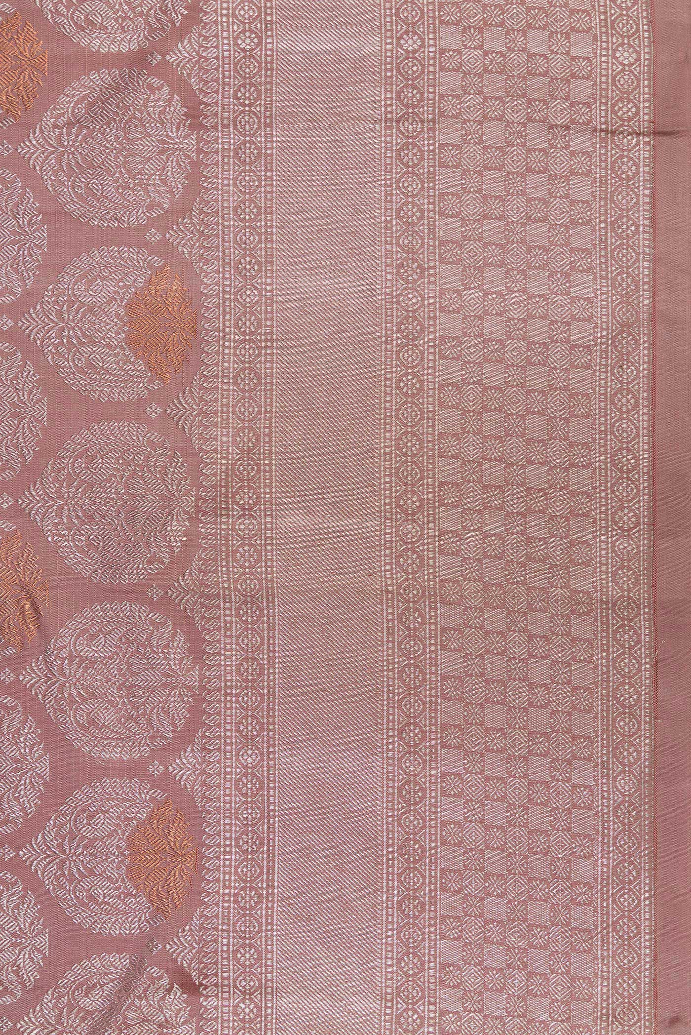 Mauve Kanchipuram Silk Saree - Image 3