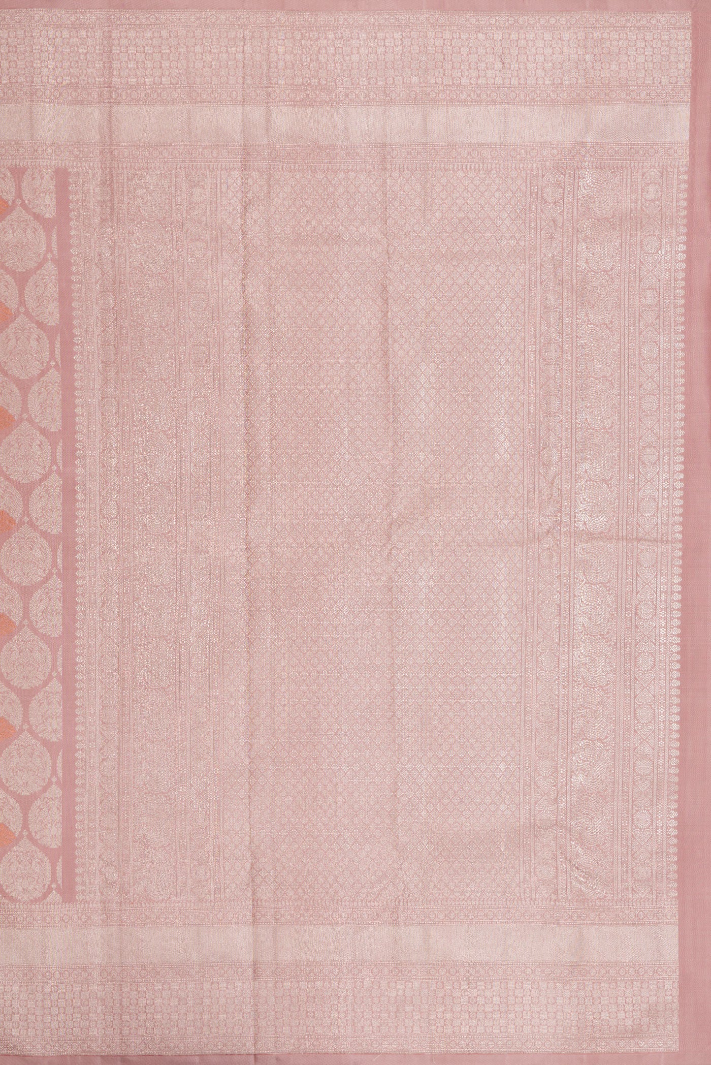 Mauve Kanchipuram Silk Saree - Image 7