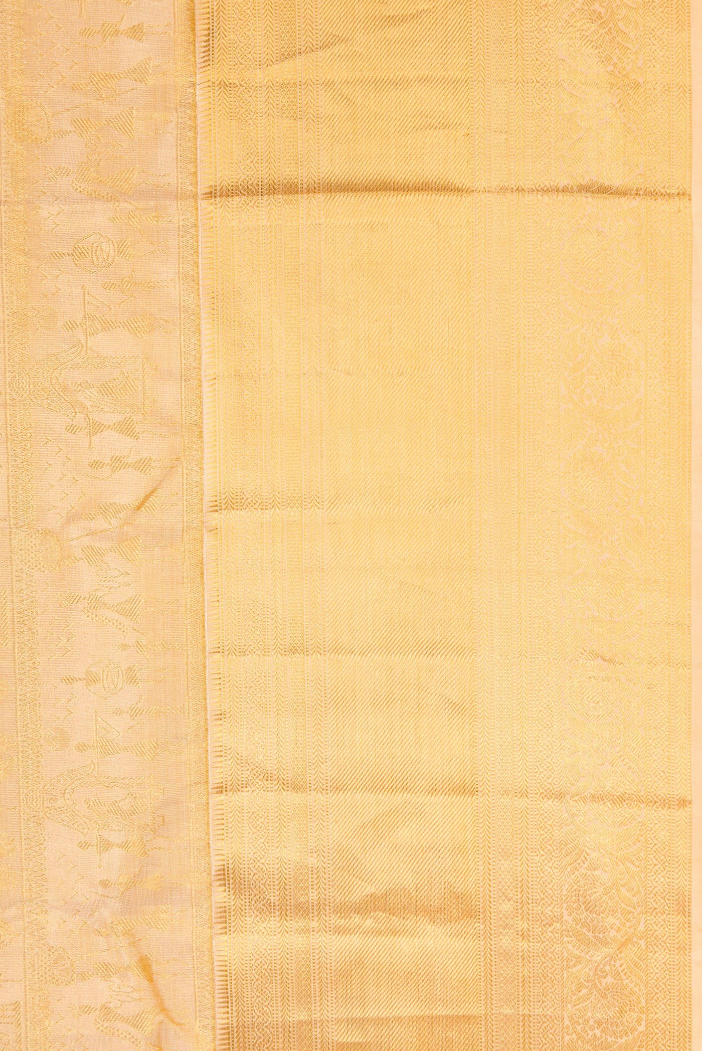 Sandal Kanchipuram Silk Saree - Image 3