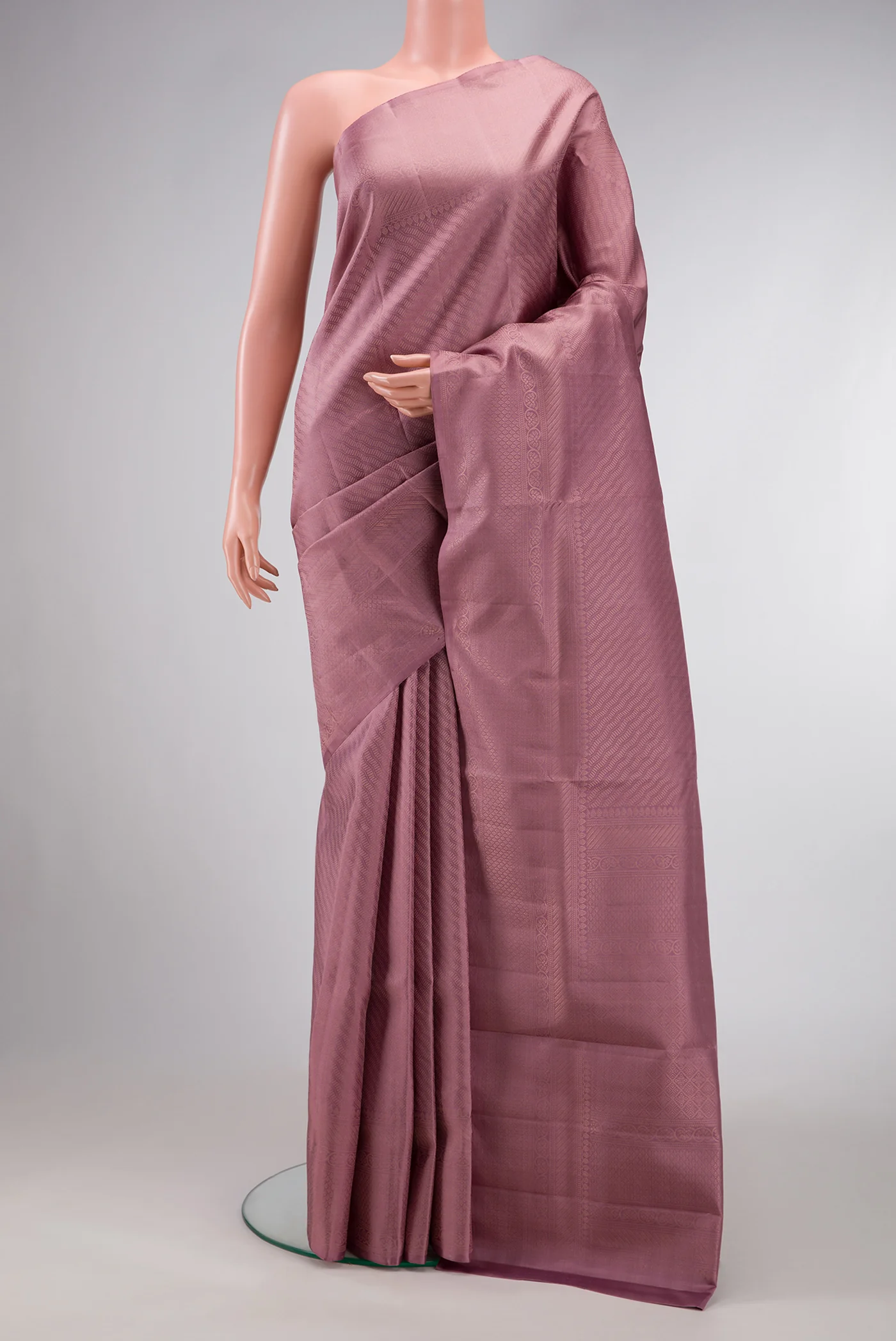 Rose Gold Soft Silk Saree
