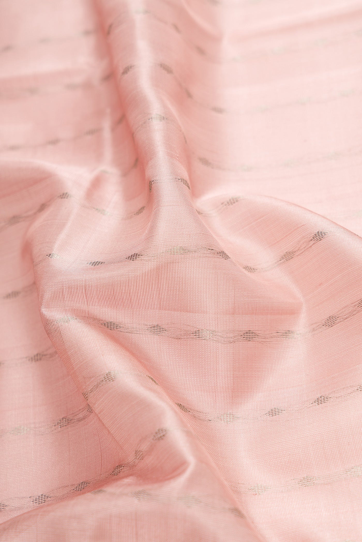 Rose Gold Uppada Silk Saree - Image 2