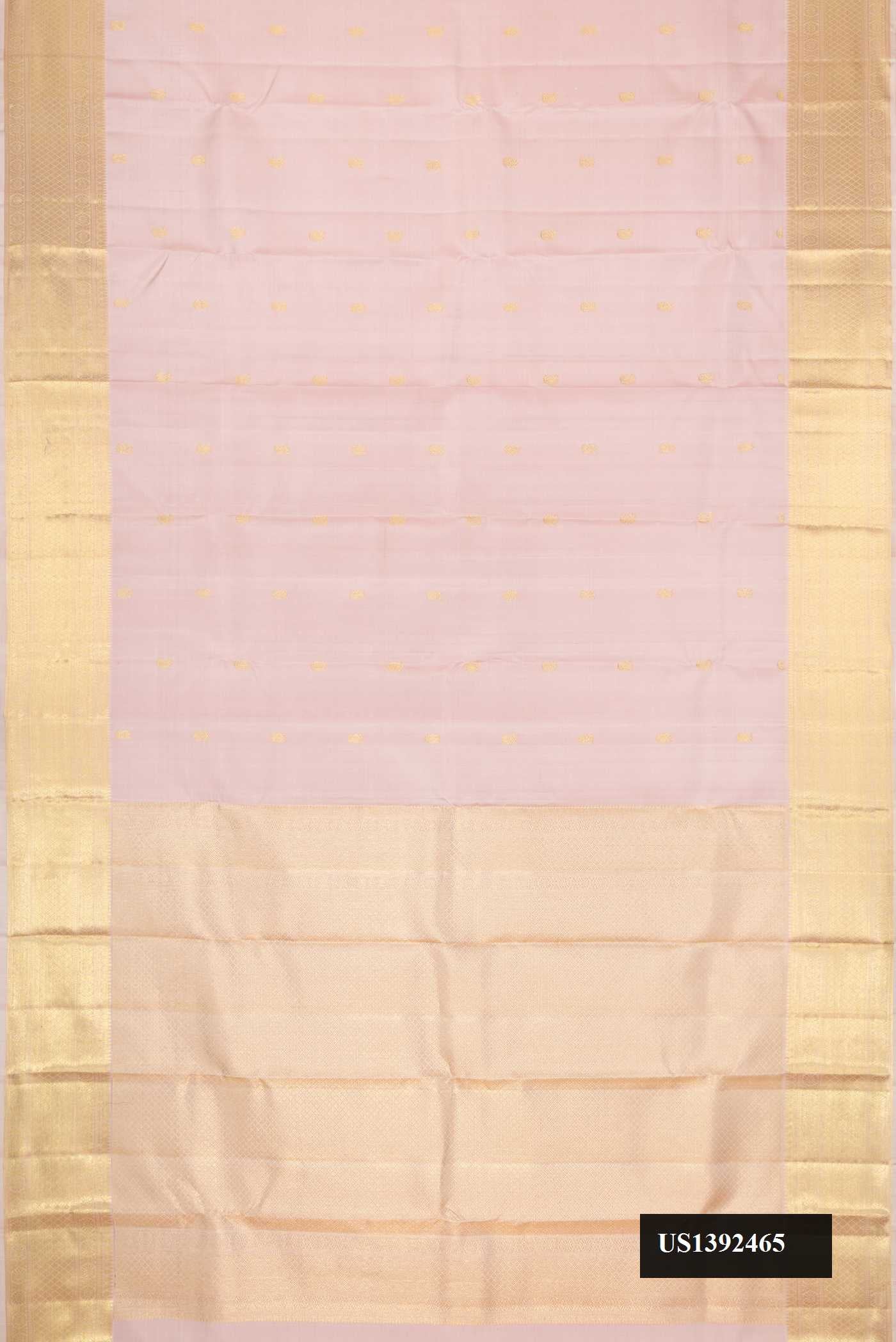 Rose pink Dual Tone Kanchipuram Silk Saree