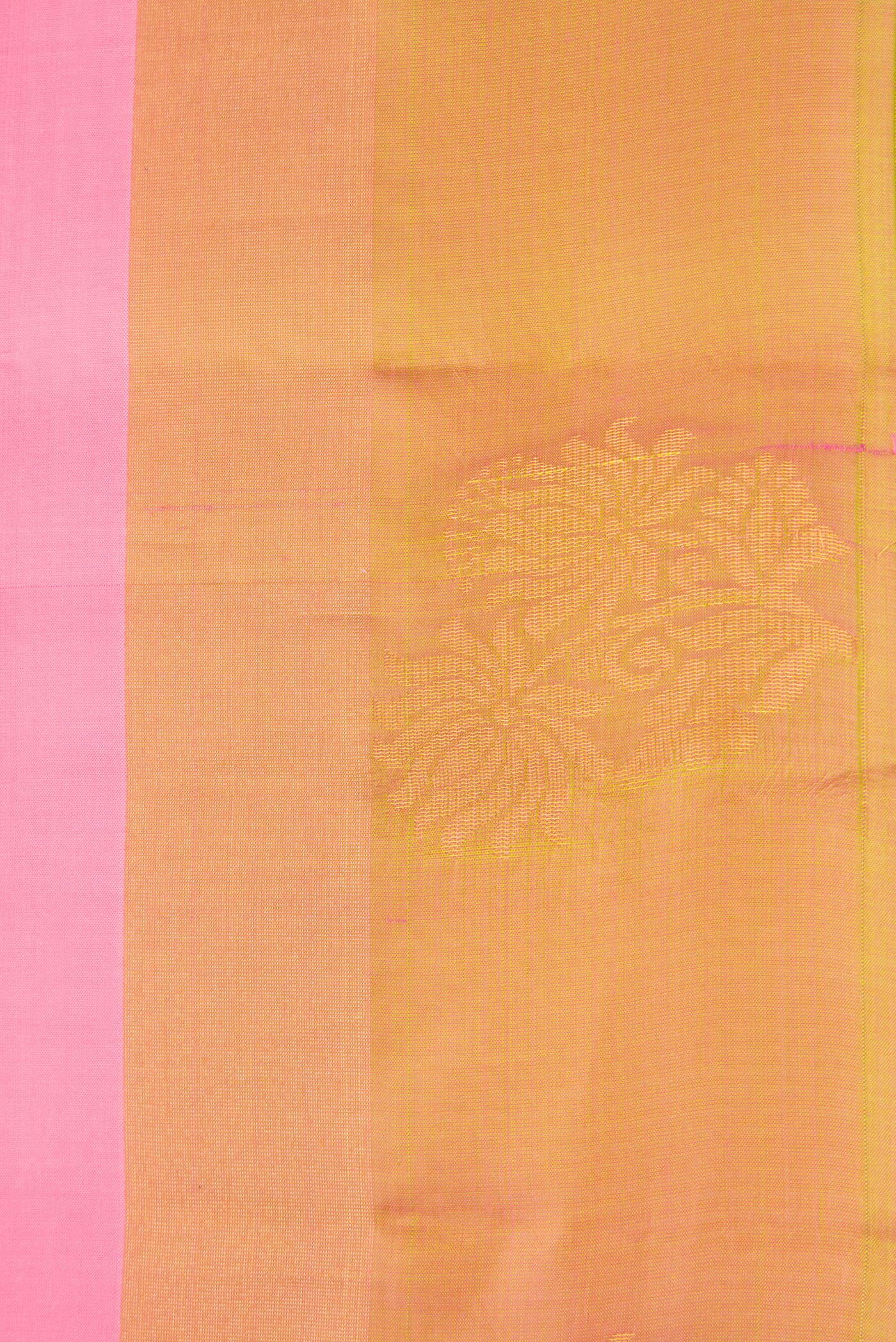 Rose pink Soft Silk Saree - Image 3