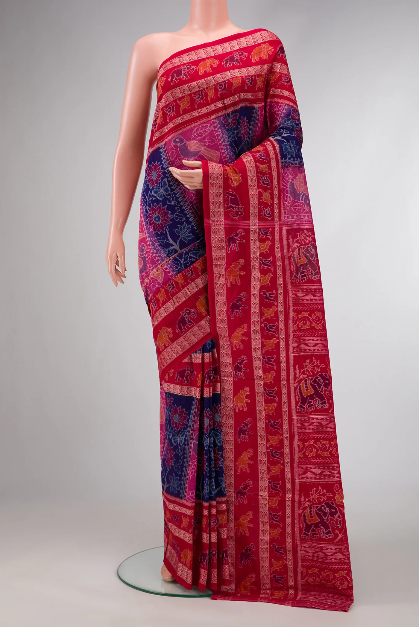 Multi Color Orissa Cotton Saree