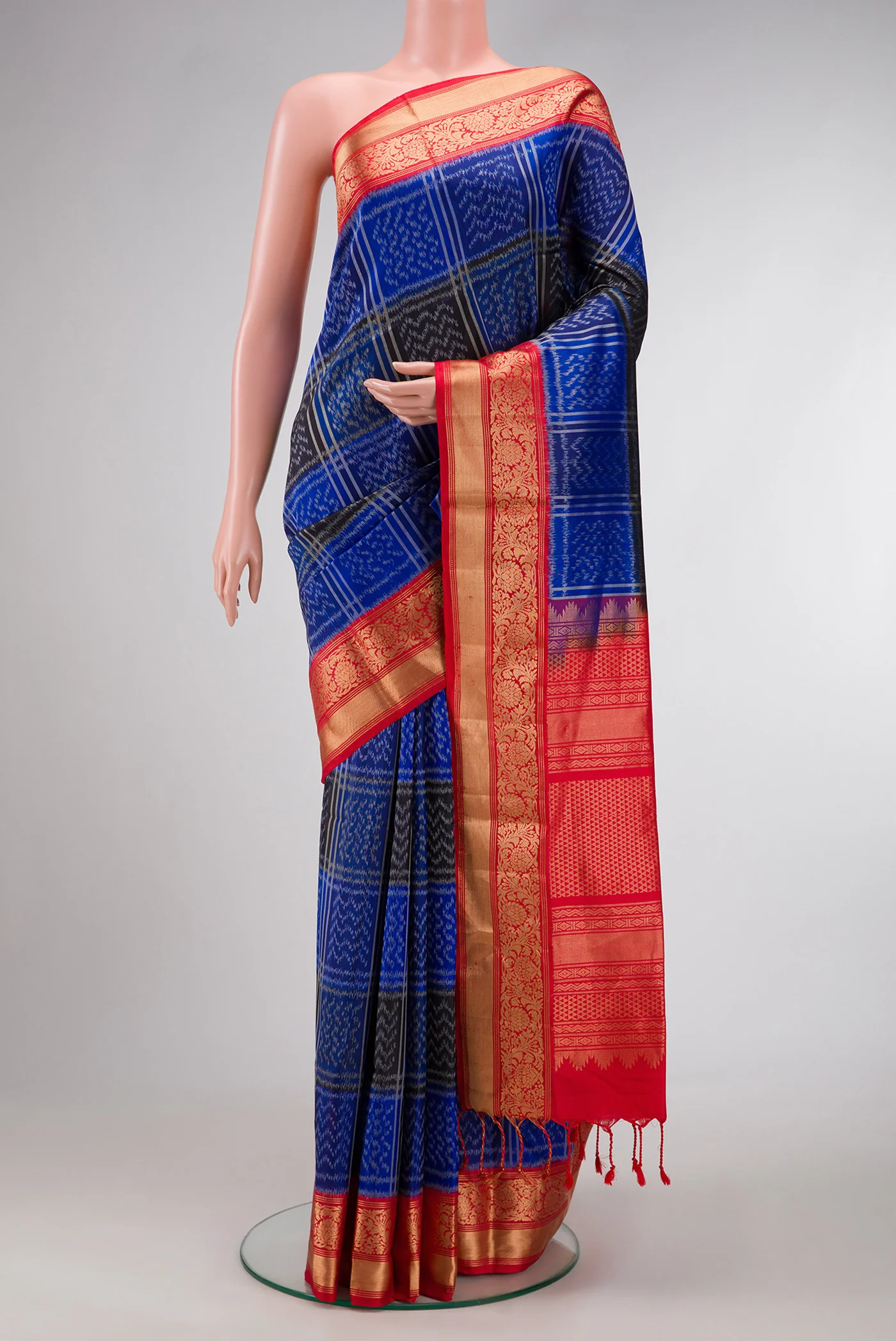 Royal Blue Soft Silk Saree