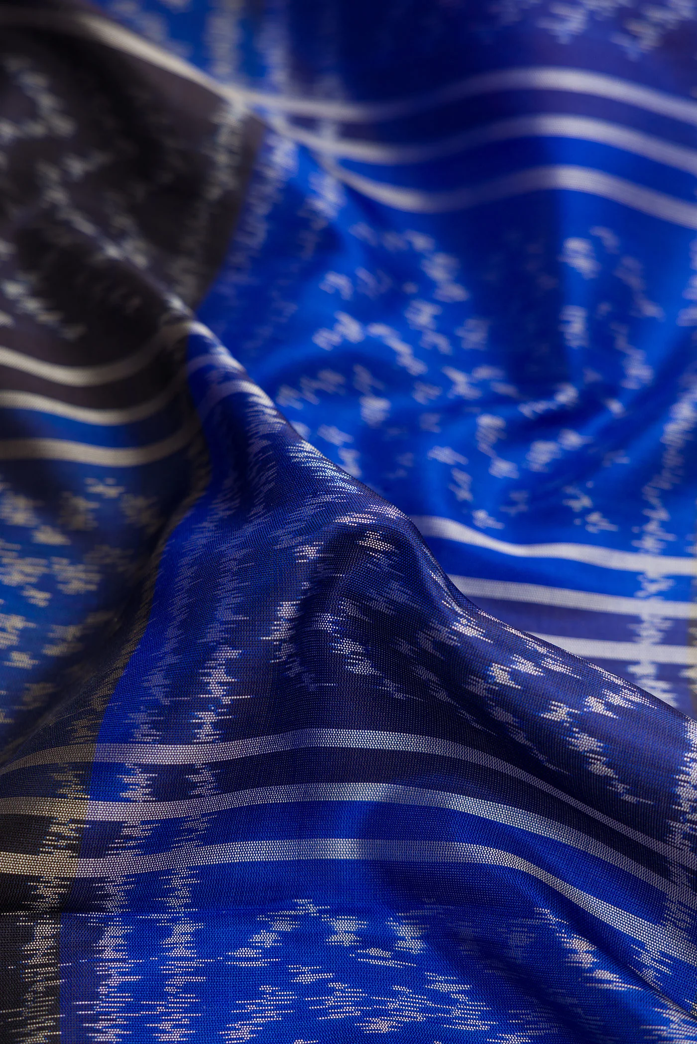 Royal Blue Soft Silk Saree - Image 2