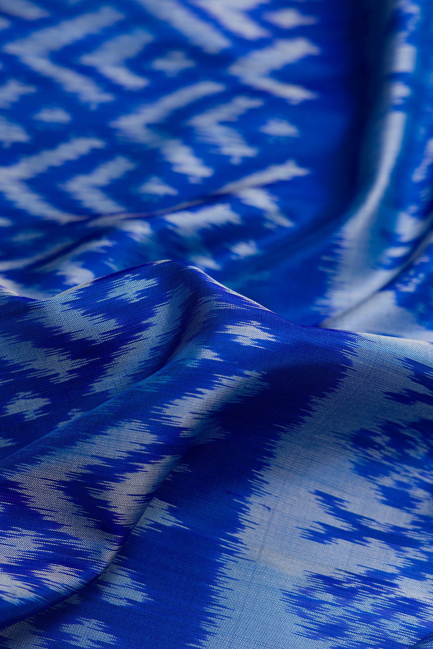 Royal Blue Soft Silk Saree - Image 2