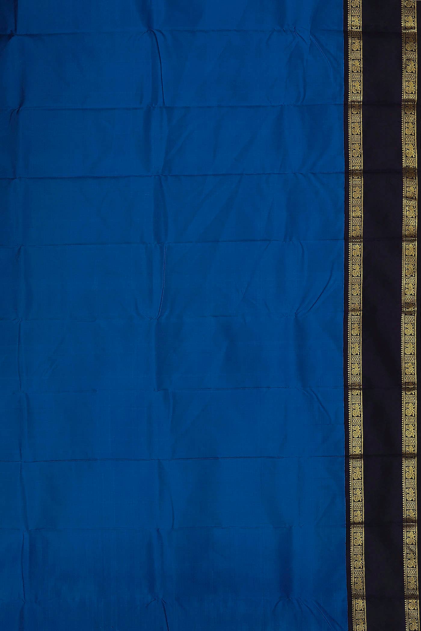 Royal Blue Kanjivaram Silk Saree - Image 6