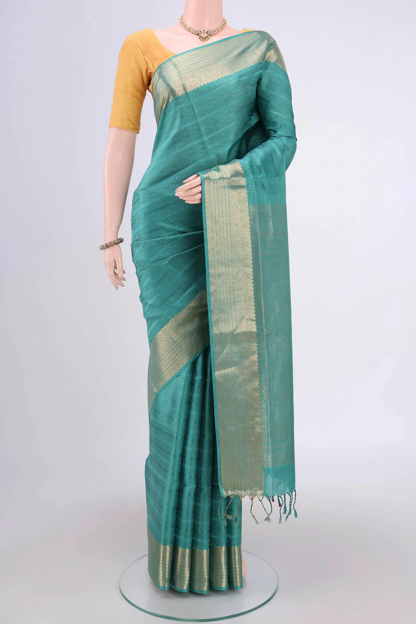 Blue Soft Silk Saree
