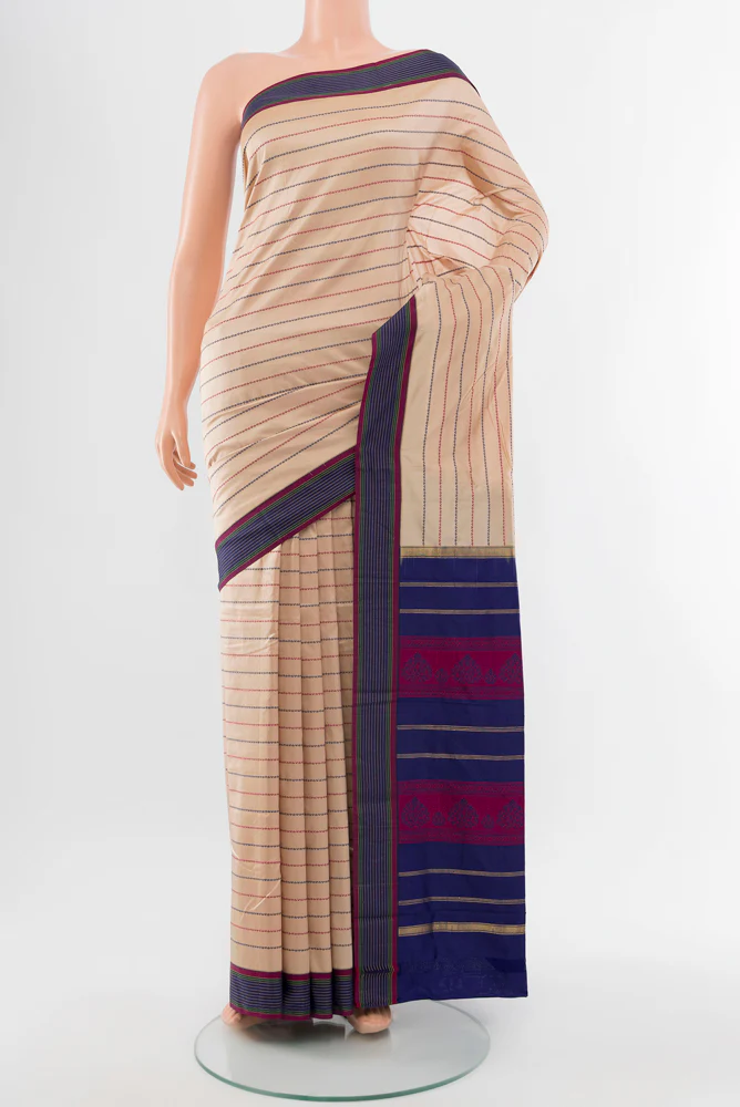 Sandal Bangalore Silk - kadyal Saree