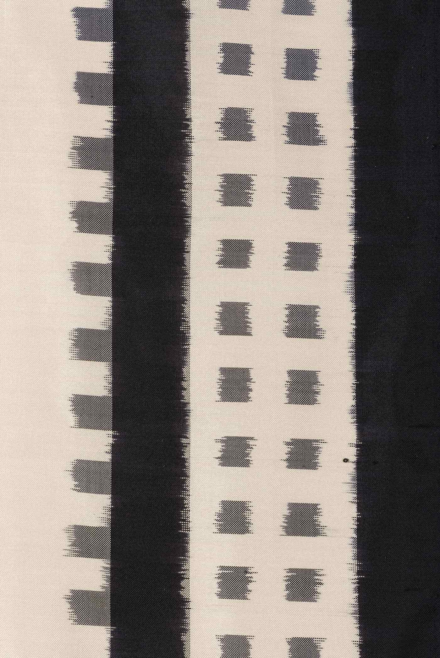 Sandal Double Ikat Saree - Image 5