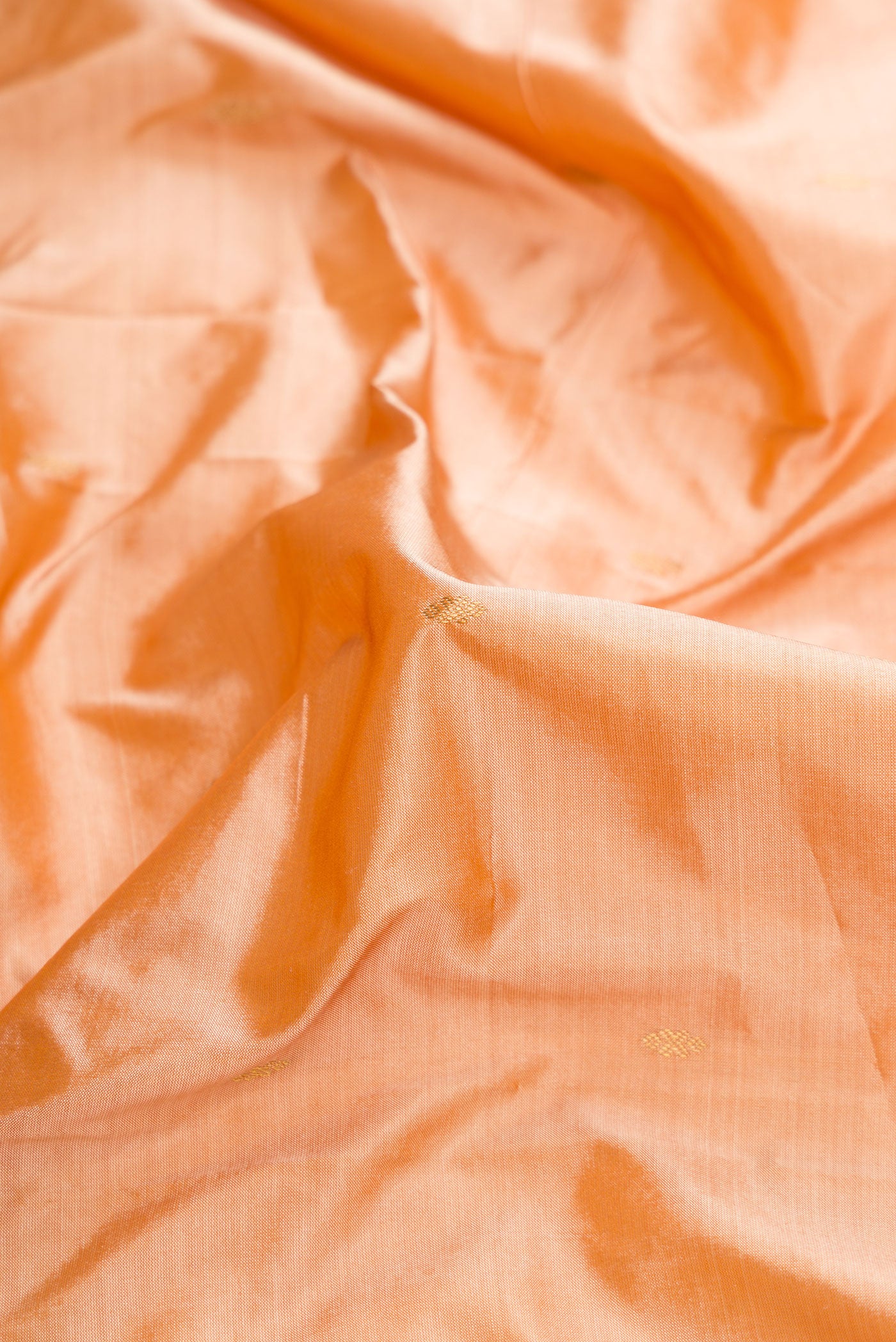 Sandal Dual Tone Bangalore Silk Saree - Image 2