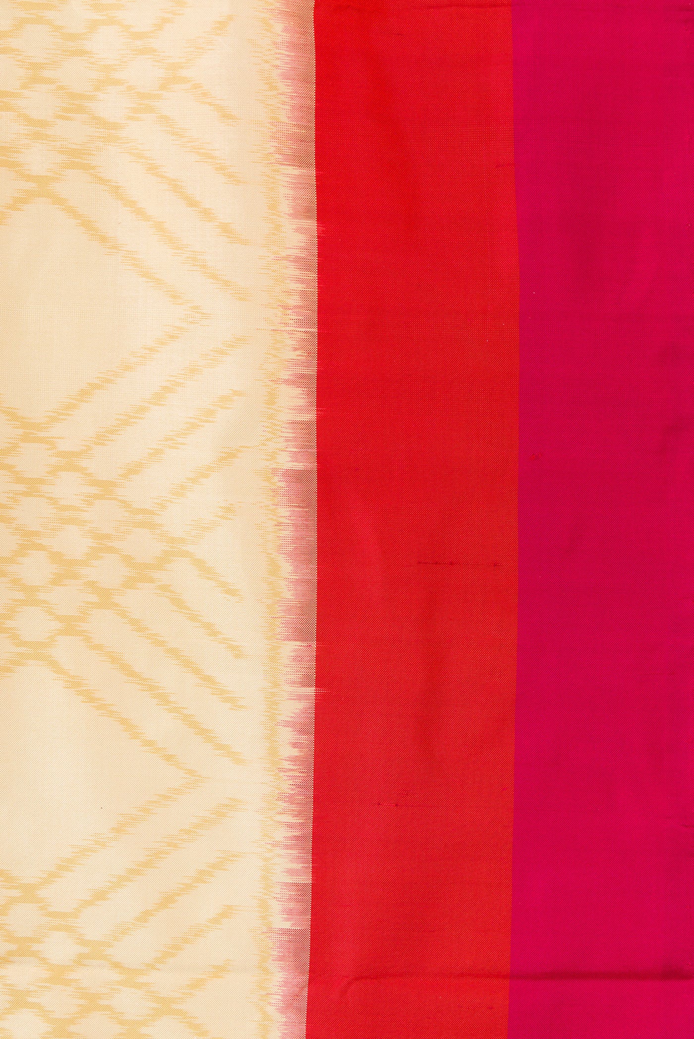 Sandal Pochampally Silk Saree - Image 3